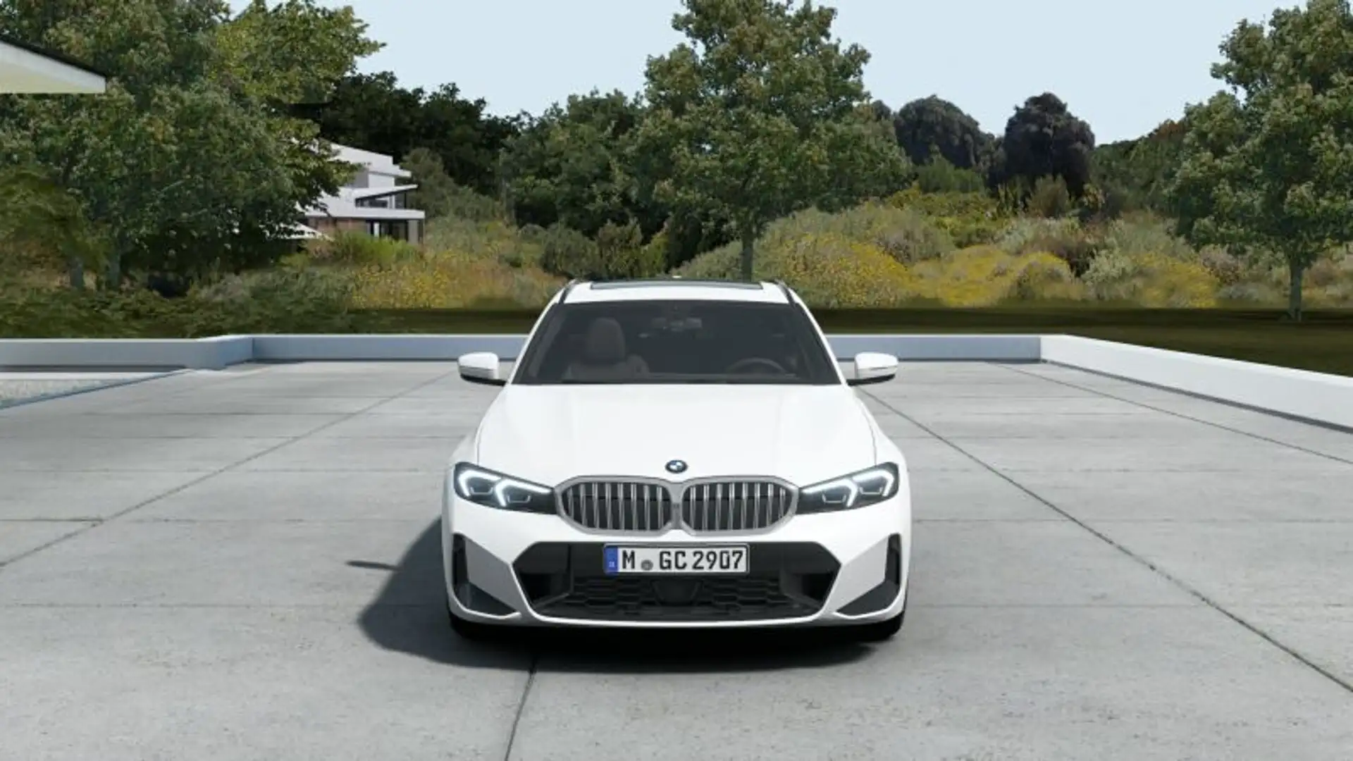 BMW 320 d Touring M Sportpaket bijela - 2