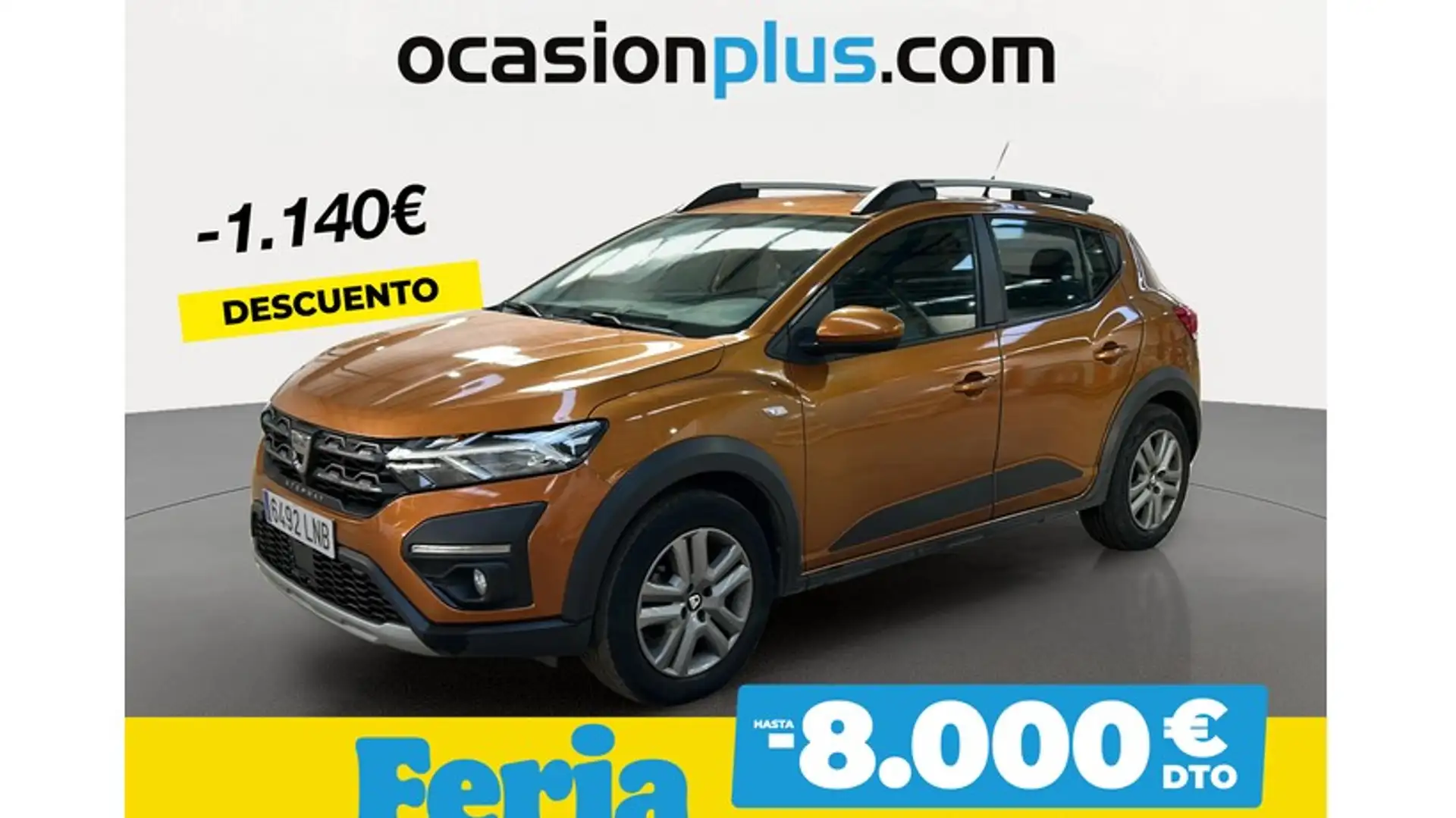 Dacia Sandero Stepway TCe Comfort 67kW Brun - 1