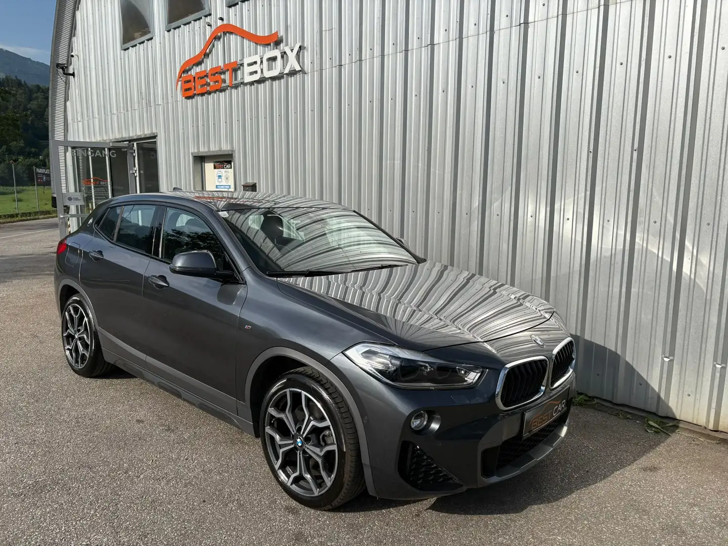 BMW X2 M xDrive20i Sport X Aut. Gris - 2