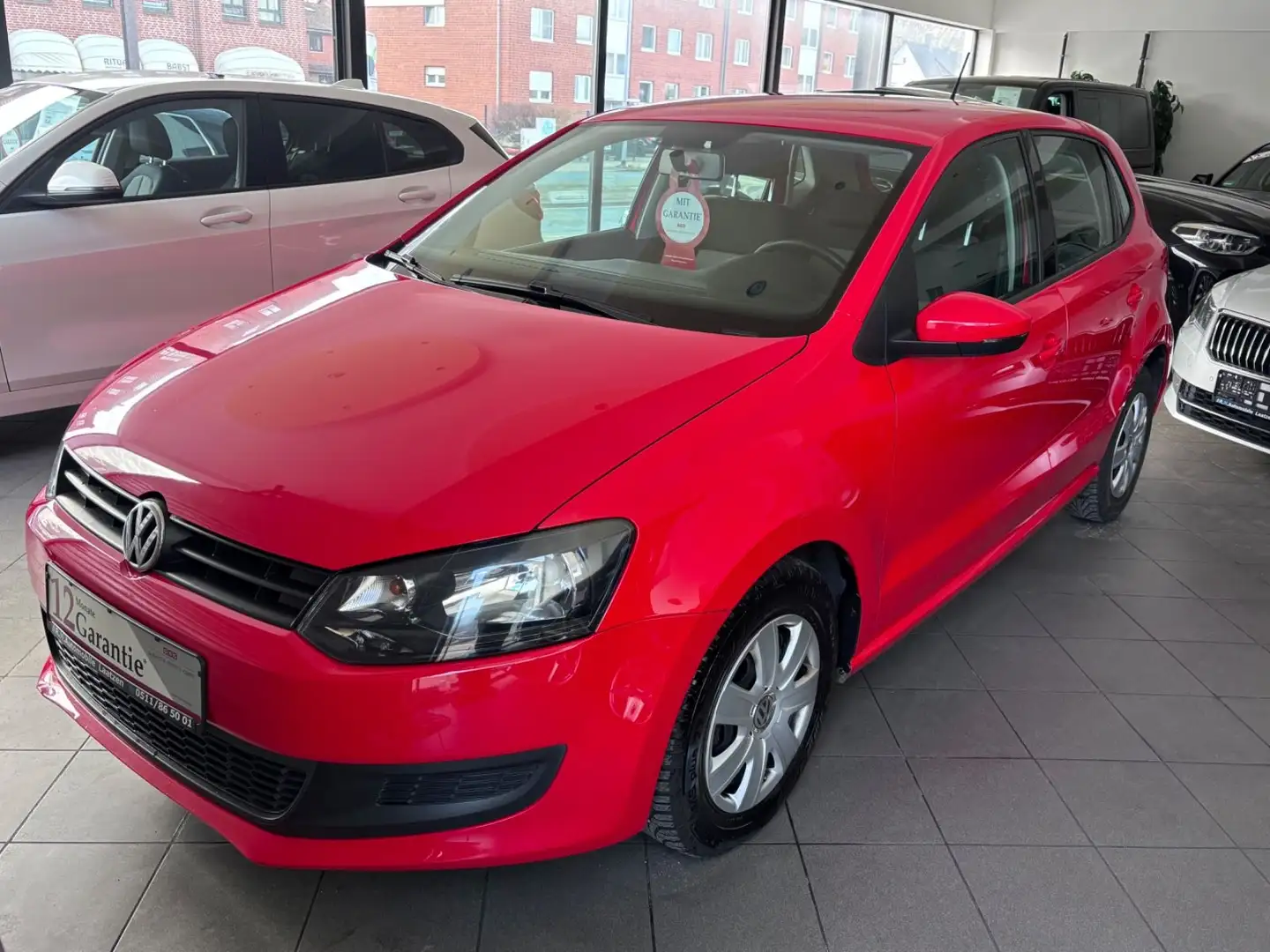 Volkswagen Polo Trendline Elek.Fenster~Kette Neu~Klima~5Trg Rot - 2