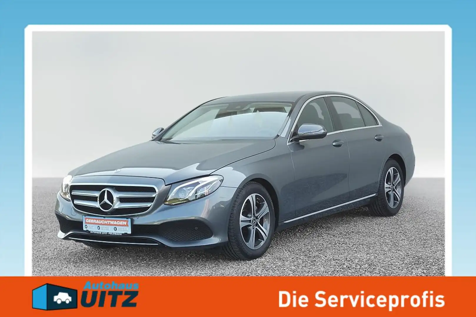 Mercedes-Benz E 200 d Limousine Avandgarde +Comand+MBeam+RKam Gri - 1