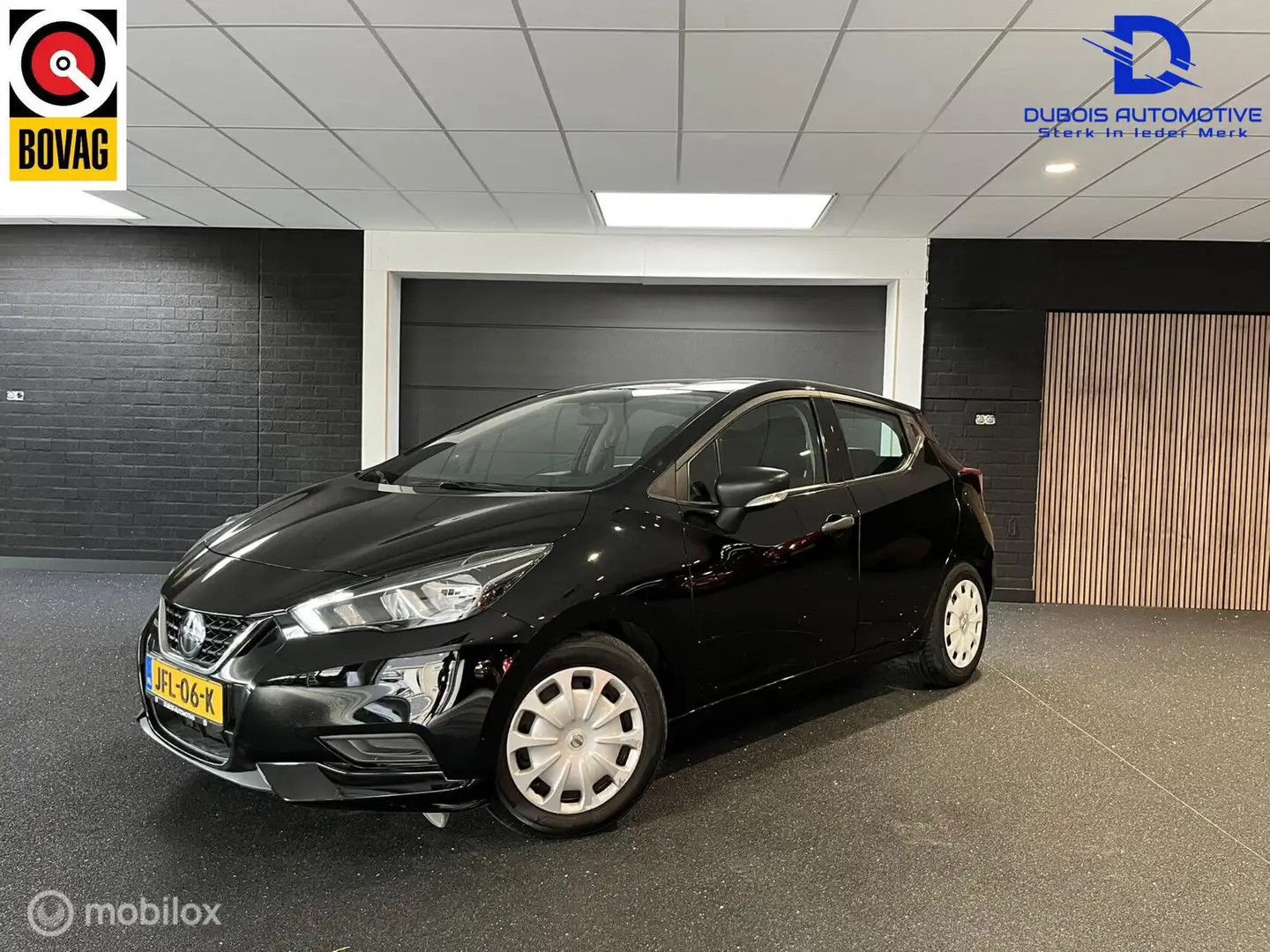 Nissan Micra 1.0 IG-T Acenta|AIRCO|TREKHAAK|AUT|RIJKLAAR Zwart - 2