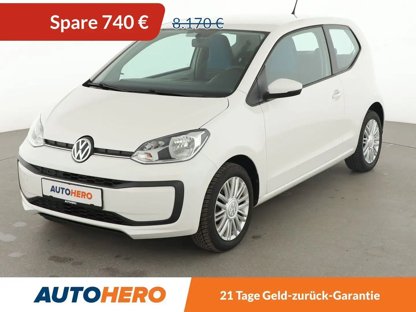 Volkswagen up! 1.0 Move up!*KLIMA*ALU*GARANTIE* Weiß - 1