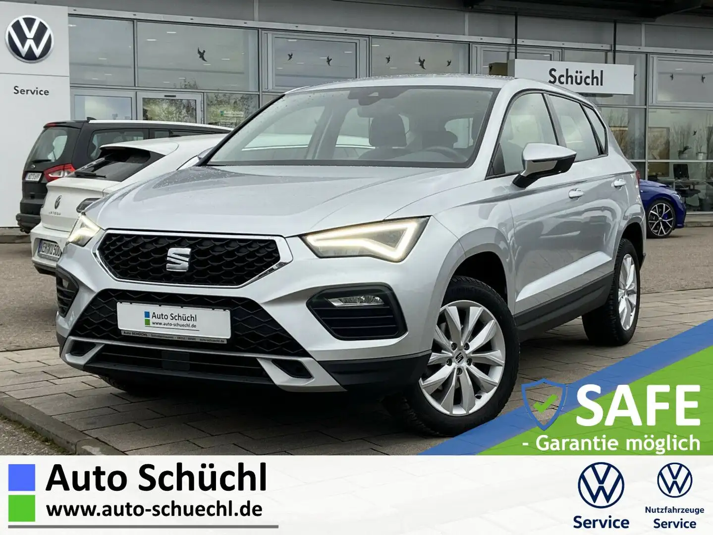 SEAT Ateca 1.5 TSI Style NAVI-PRO+LED+AHK+FULL-LINK+S Silber - 1