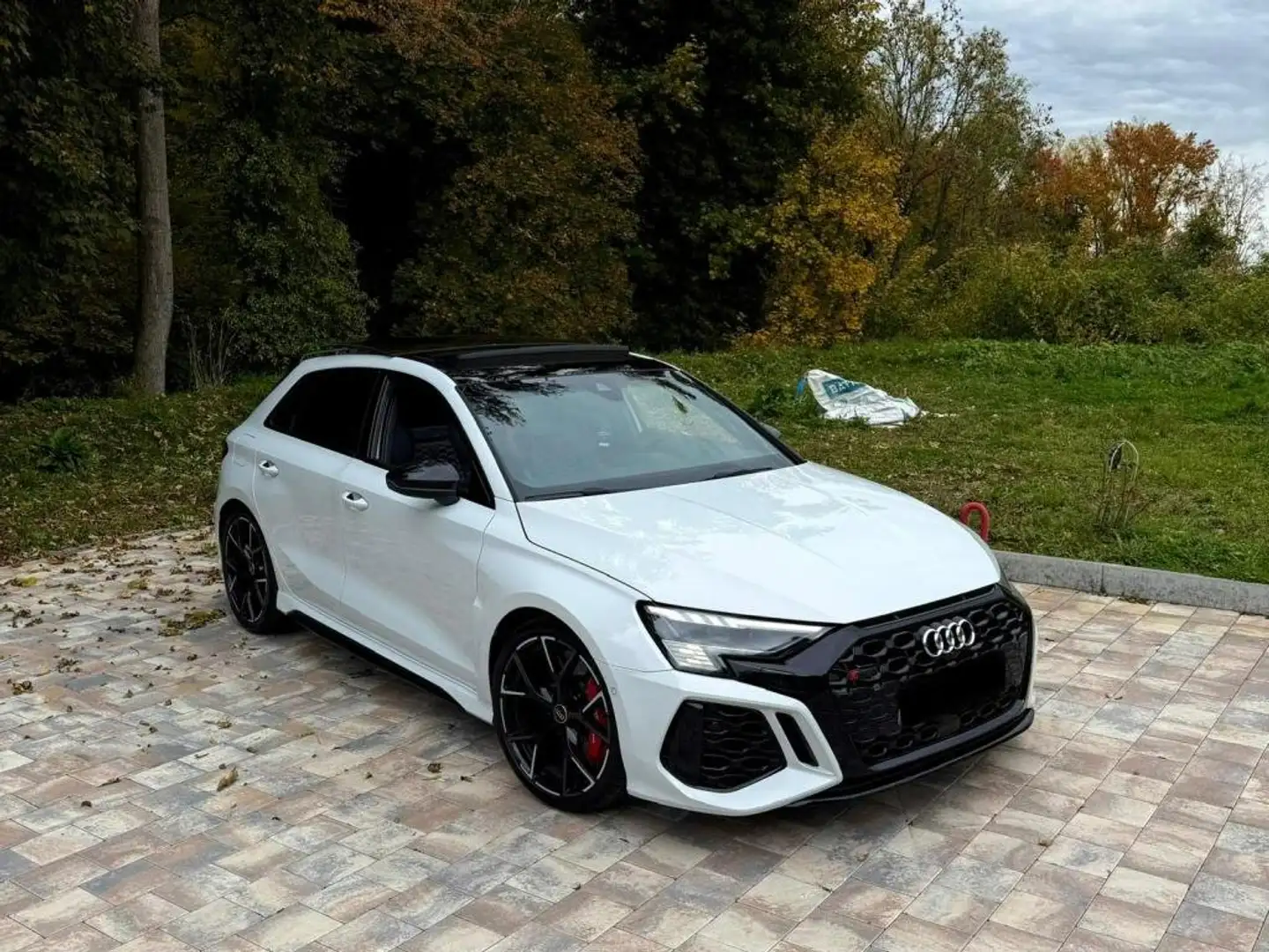 Audi RS3 PERFORMANCE SPORTBACK QUATTRO/FREIN CERAMIQUE NEUF Blanc - 1