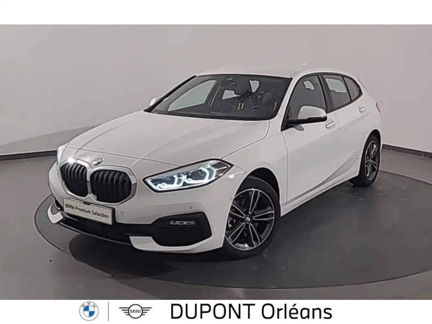BMW 116 116dA 116ch Edition Sport DKG7 Blanc - 1