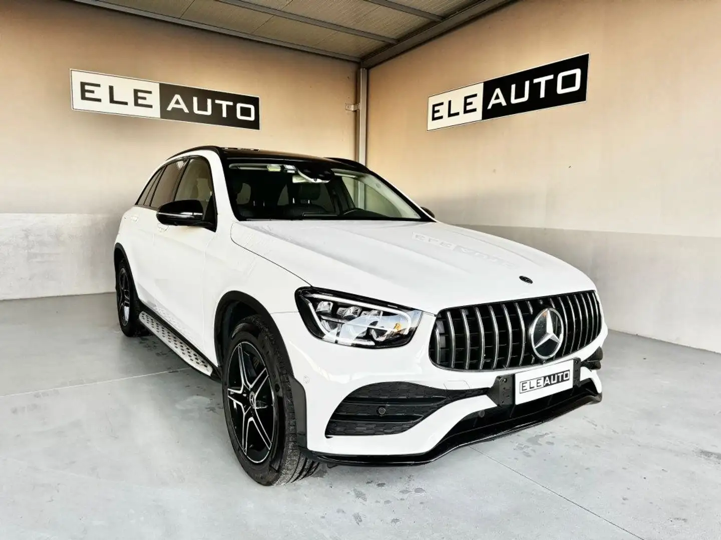Mercedes-Benz GLC 300 4Matic EQ-Boost Premium Plus Tetto Apr. - 360° Blanc - 1