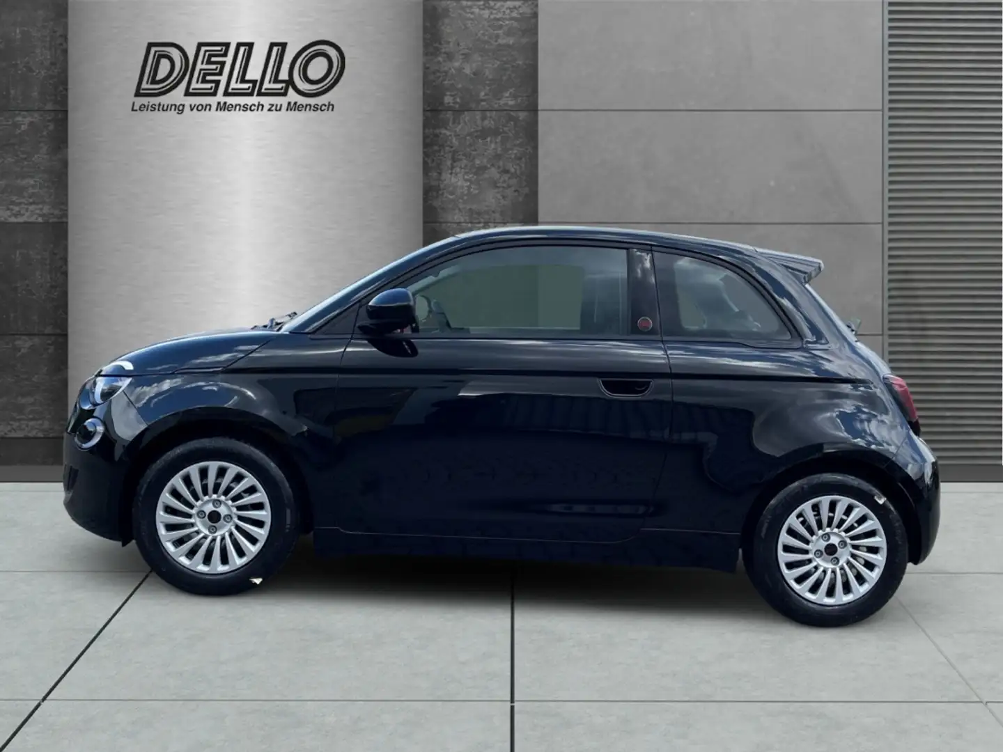 Fiat 500e RED Leasingaktion Rückfahrkamera Klimaautomatik Ca Noir - 2