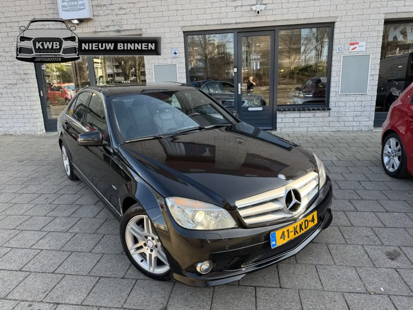 Mercedes-Benz C 180 K navigatie leer AMG pakket Negro - 1