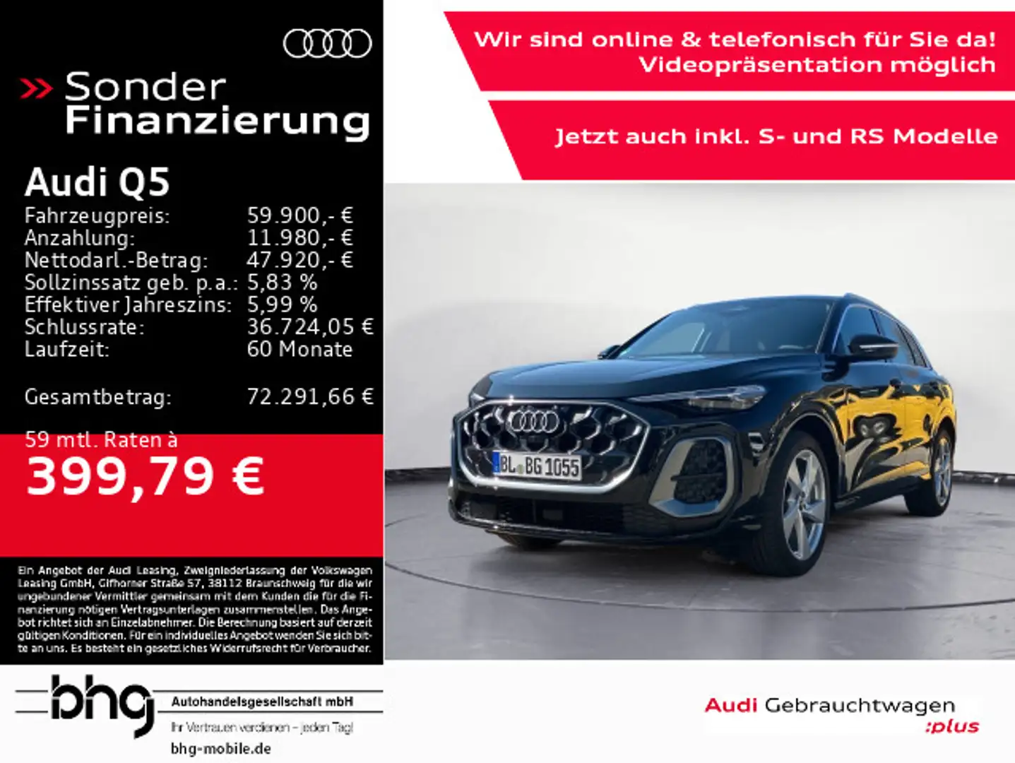 Audi Q5 SUV TDI quattro  S tronic Schwarz - 1