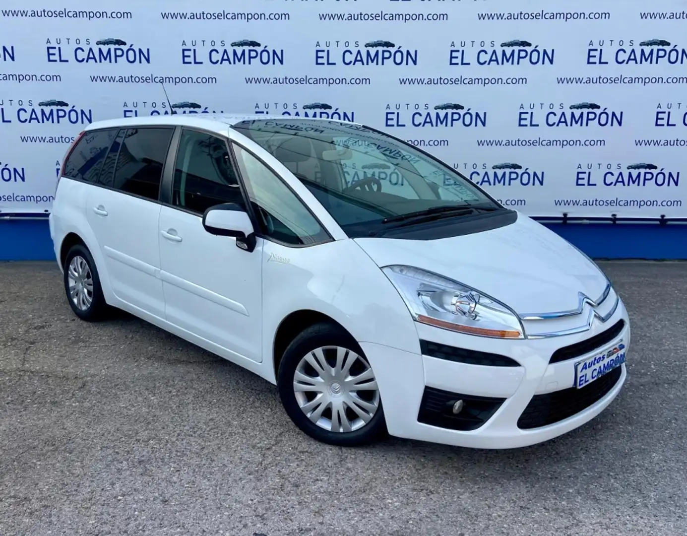 Citroen C4 Grand Picasso 1.6HDI First 5pl. Wit - 2