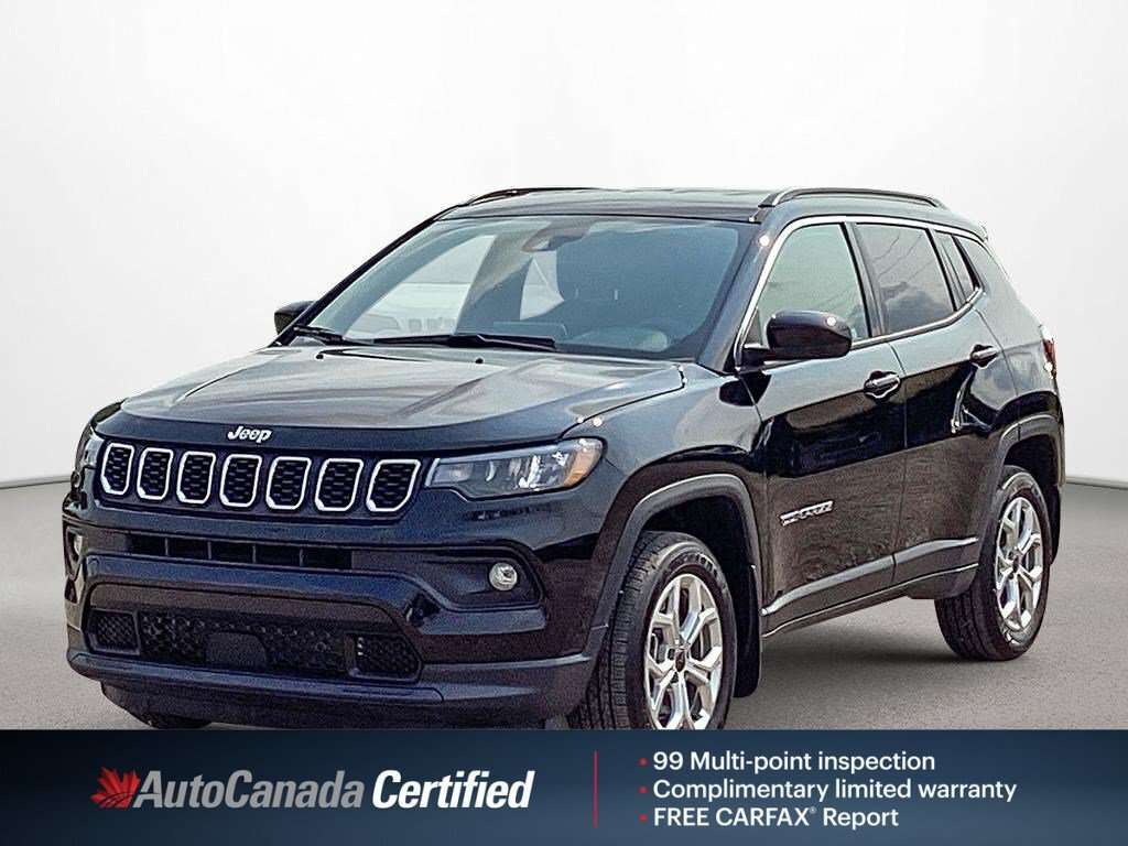 2025 Jeep Compass North AWD Nav Driver Alerts Heated Seats & Steerin