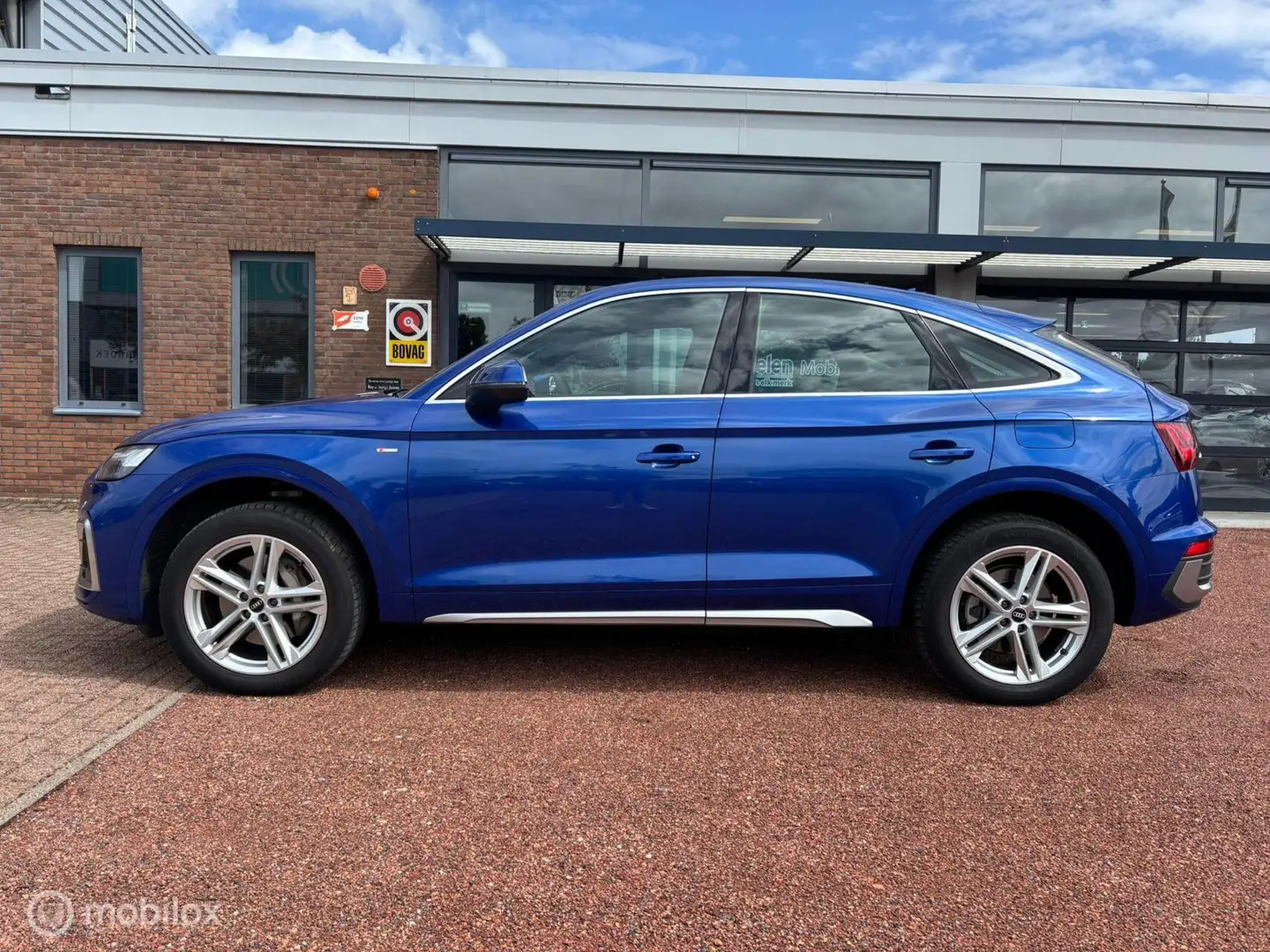 Audi Q5 55 TFSI e S edition | Camera | Climate | Elektri. Blauw - 2