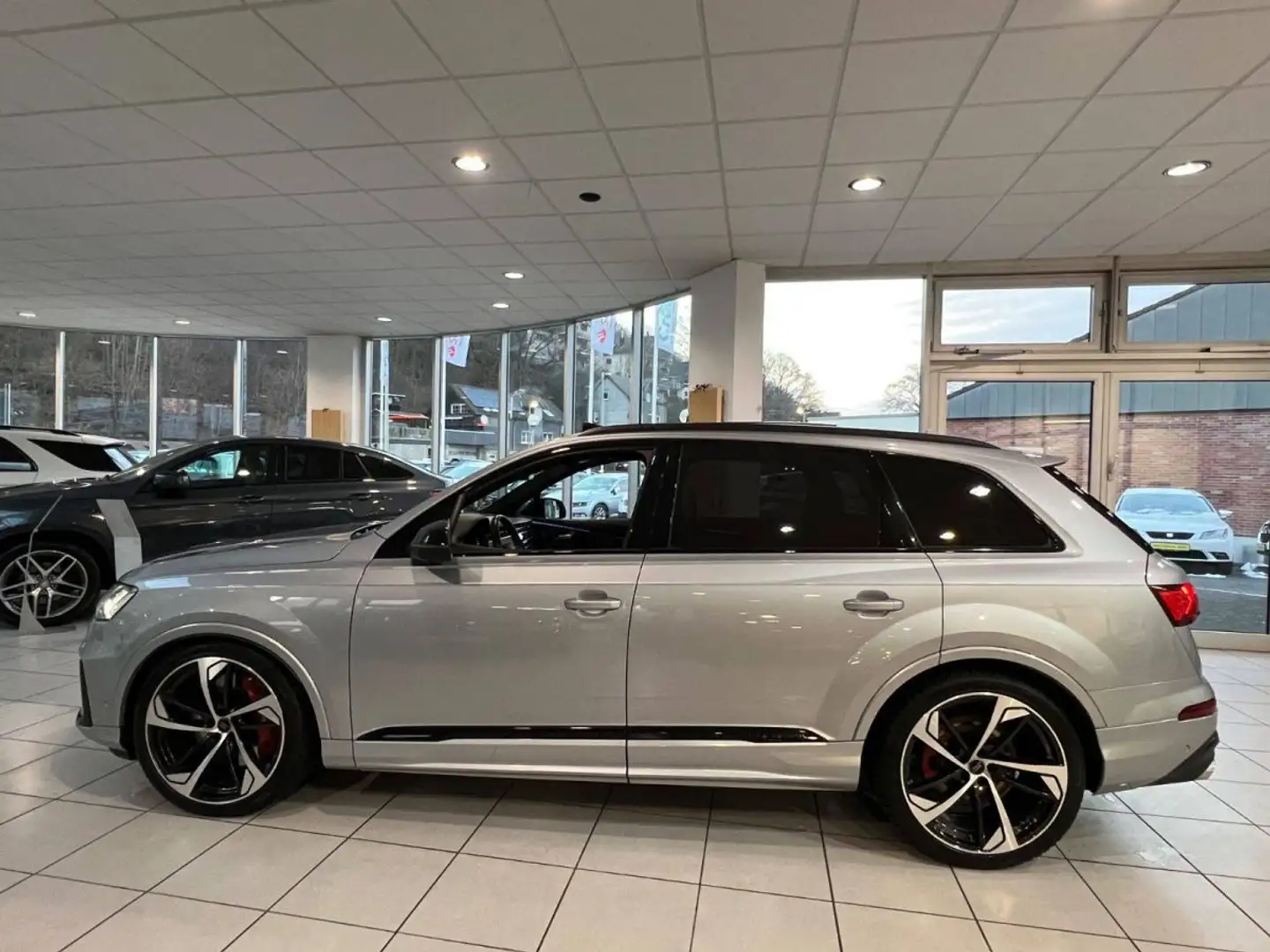 Audi SQ7 4.0 V8 TDI 435ch clean diesel quattro Tiptronic 7  Gris - 2