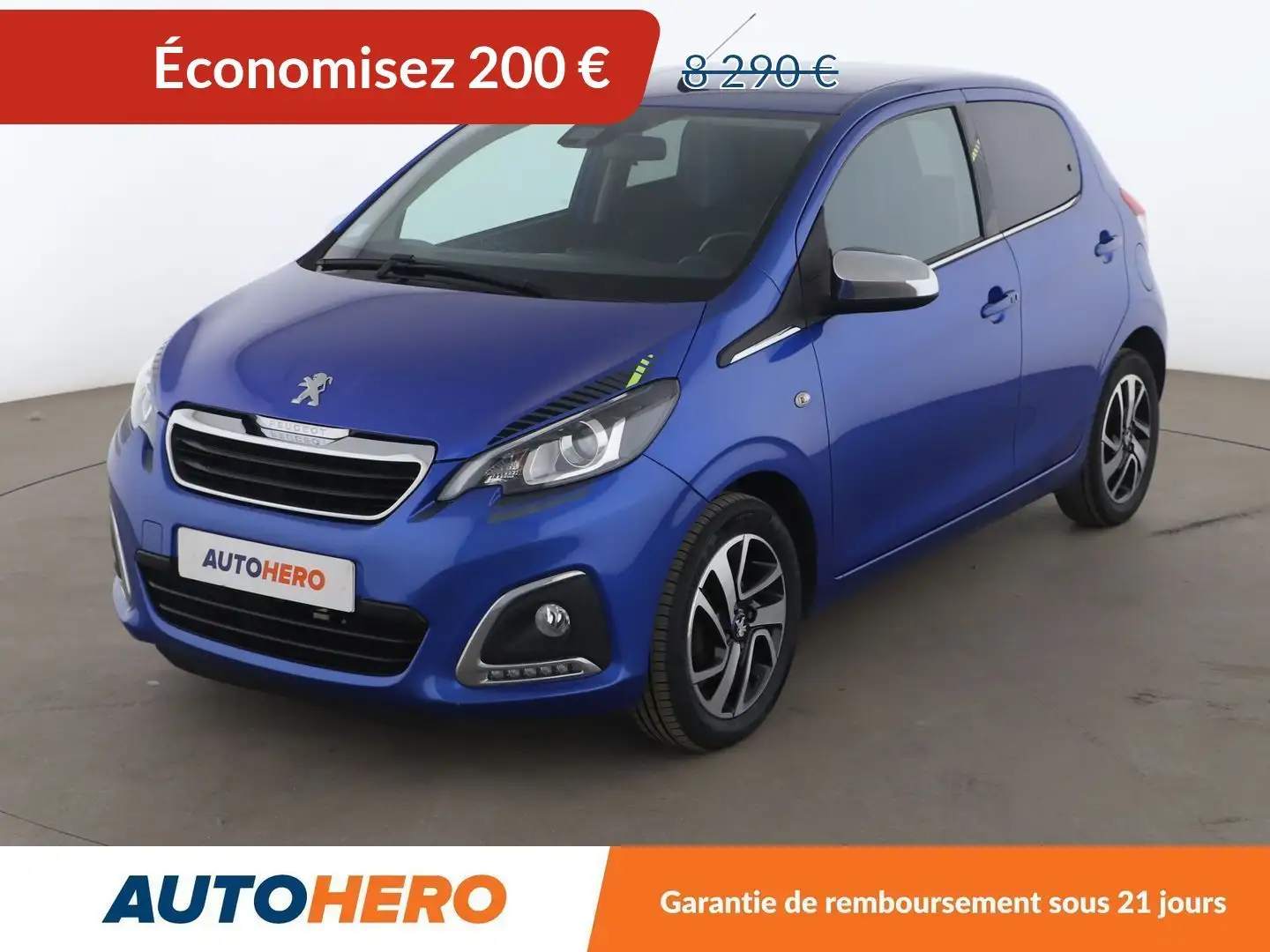 Peugeot 108 1.0 VTi Collection Bleu - 1