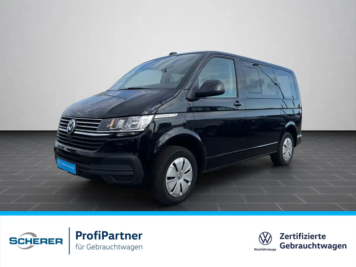 Volkswagen T6.1 Caravelle 2.0 TDI DSG 8-Sitzer NAVI PDC GRA Schwarz - 1