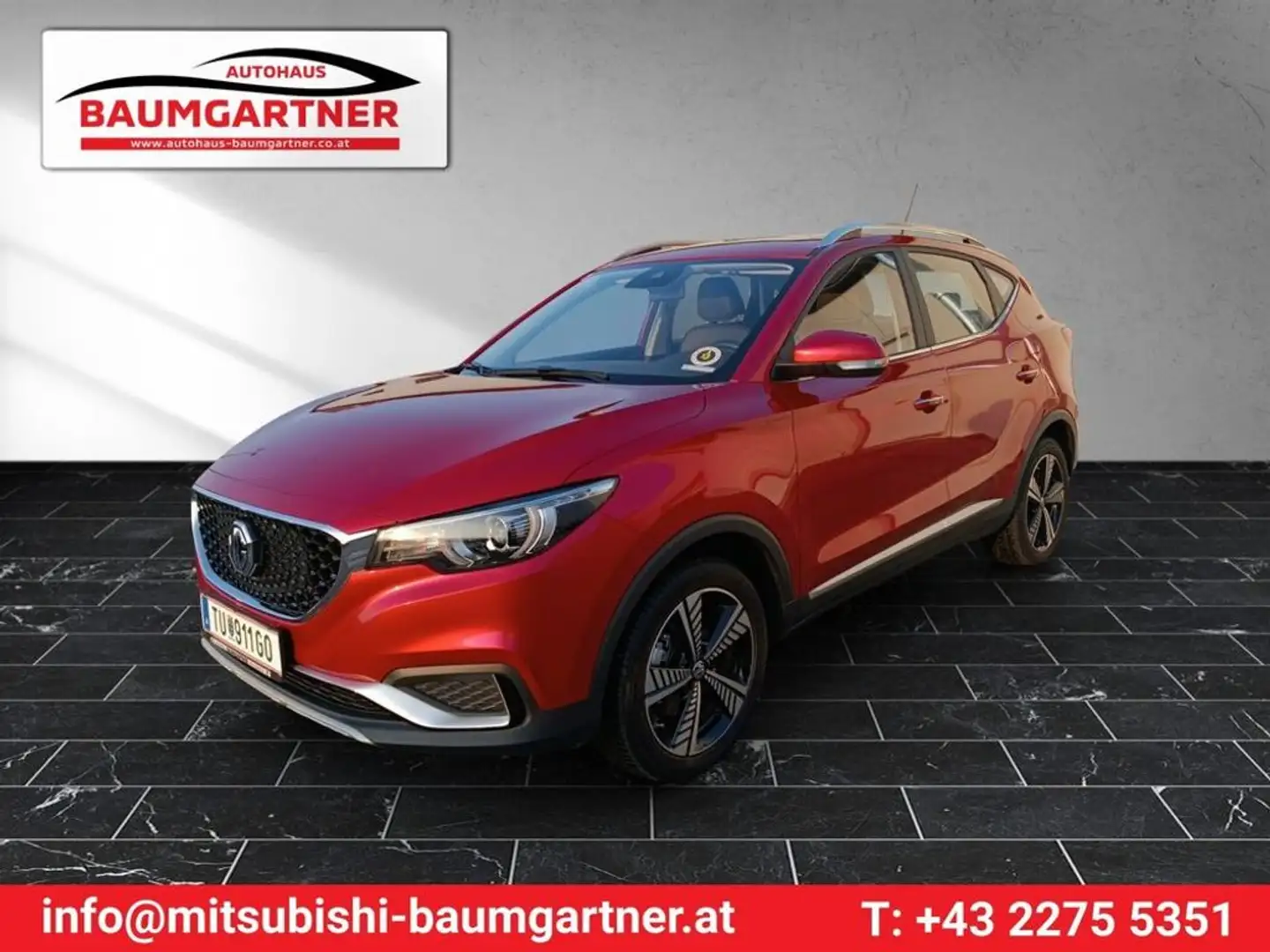 MG ZS ZS EV Luxury Rouge - 1