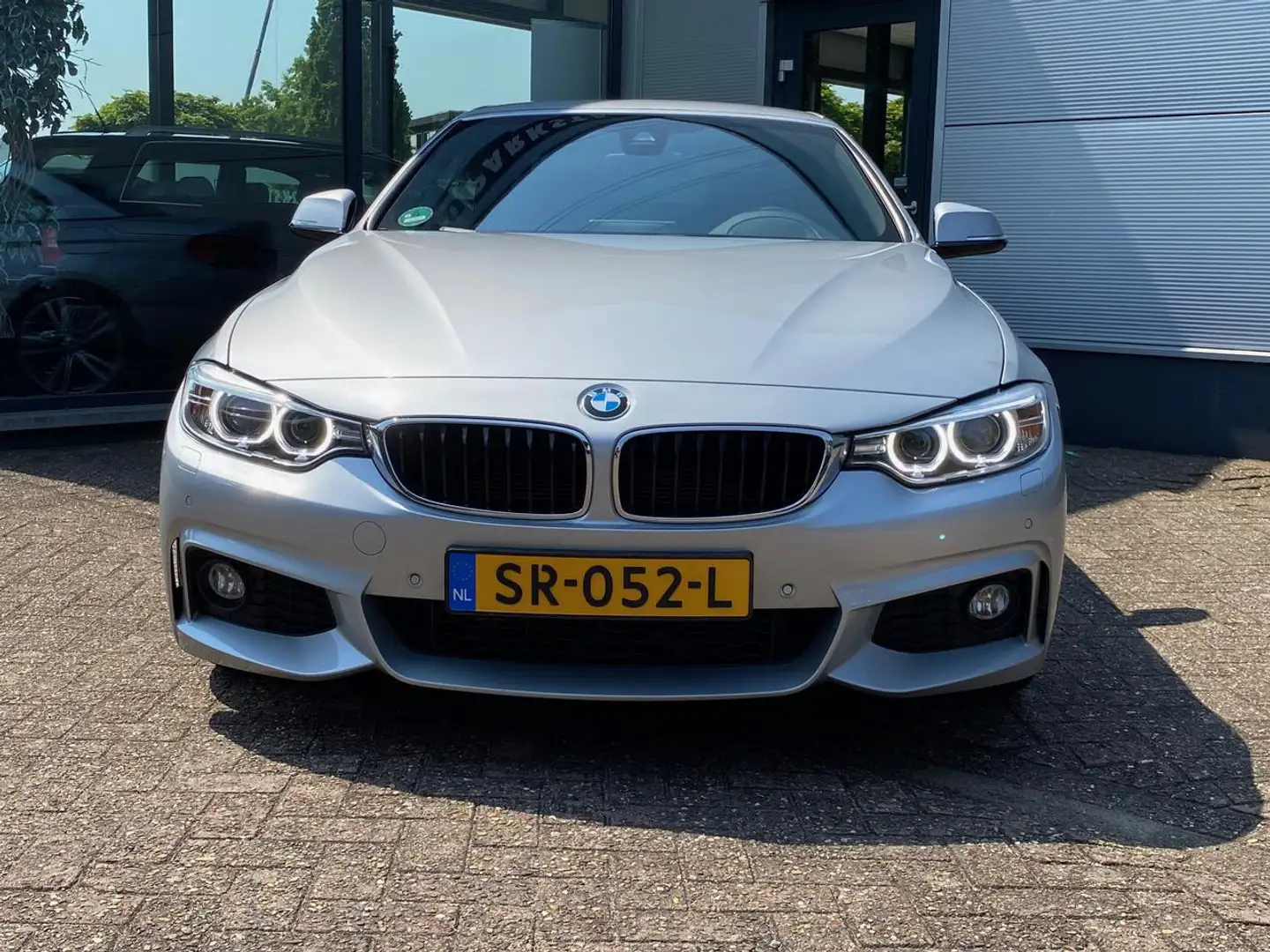 BMW 428 4-SERIE 428I | MEMORY | HUD | M-PAKKET | CABRIO | Grijs - 2