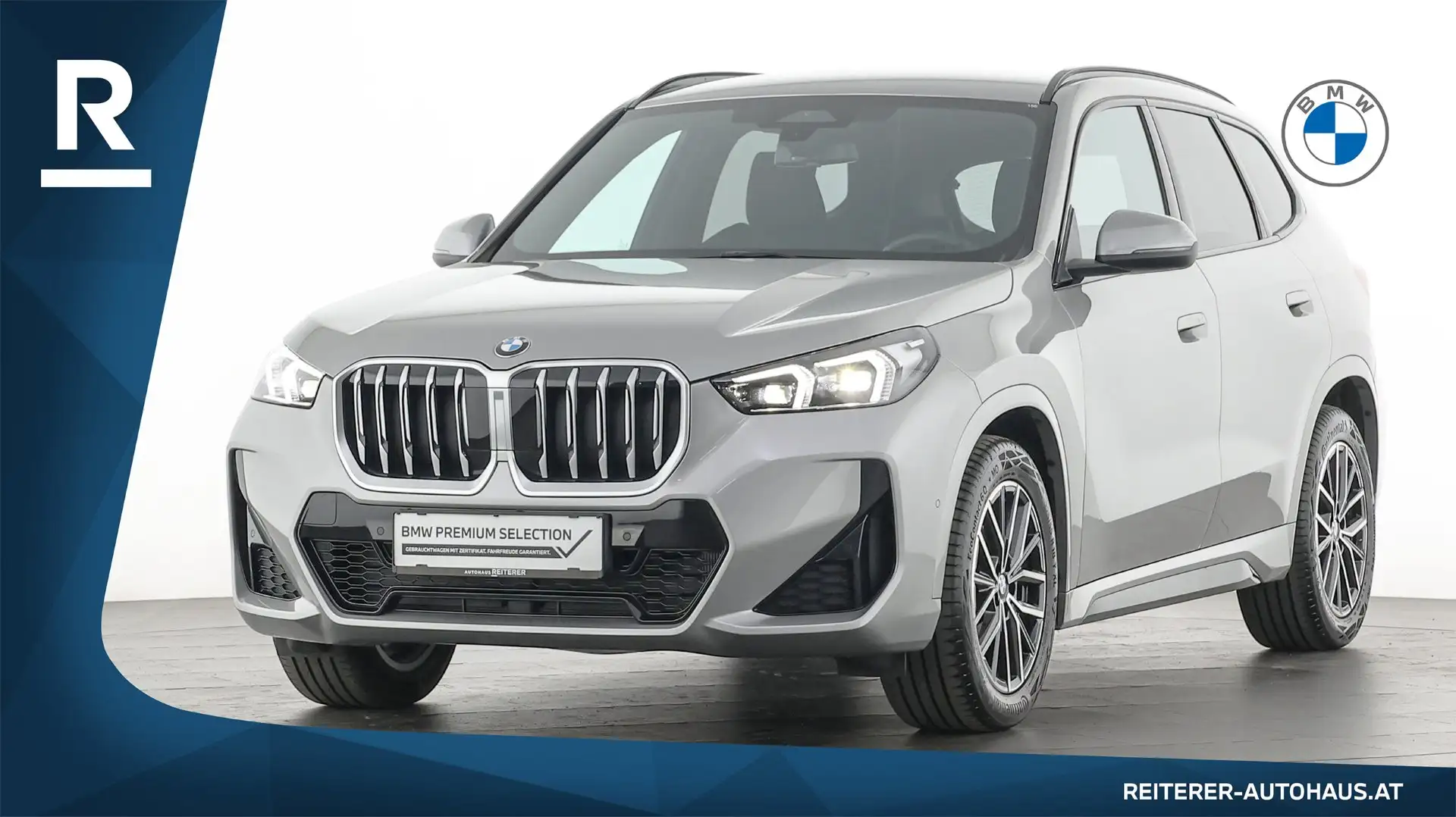BMW X1 sDrive20d Silber - 1