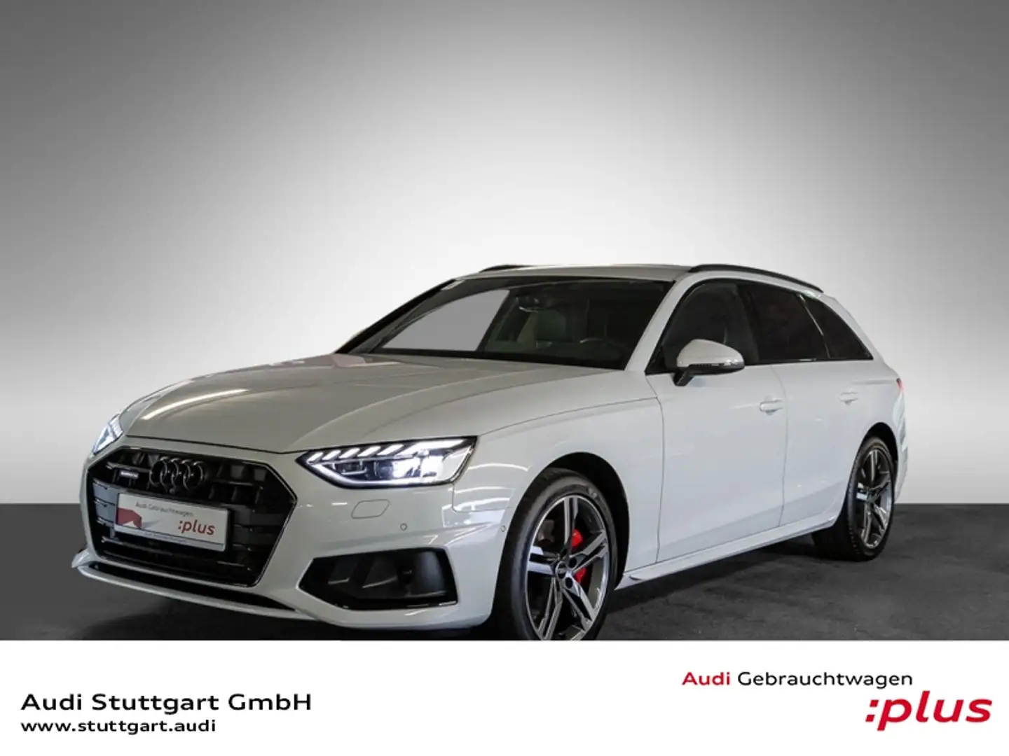 Audi A4 Avant 40 TDI qu advanced Matrix HUD STHZ B&O Weiß - 1