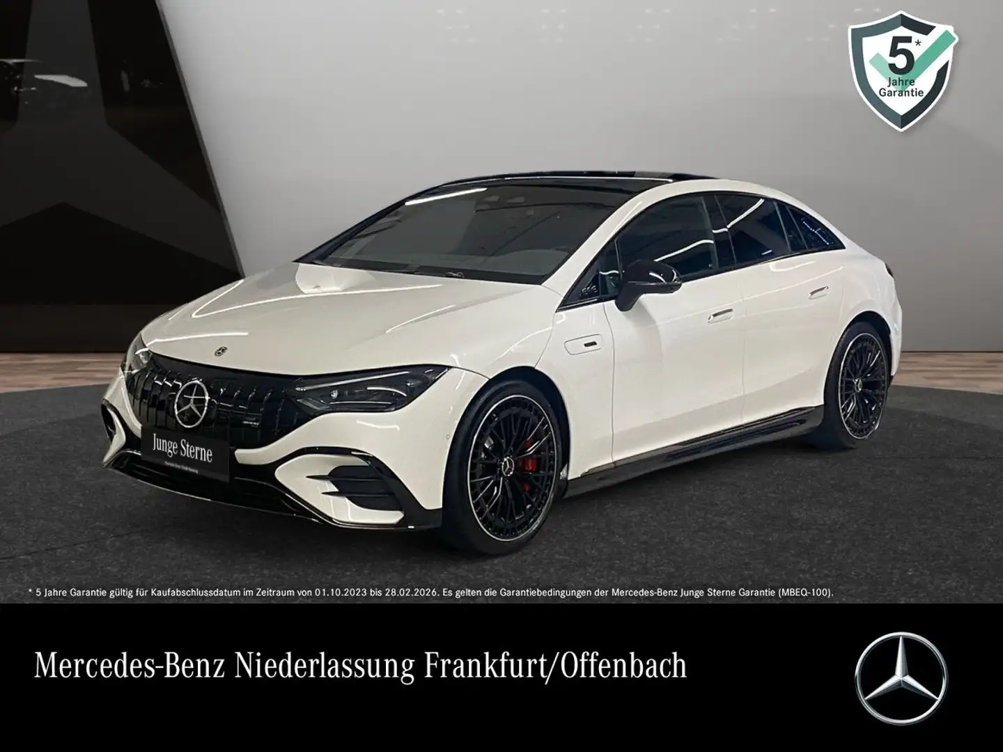 Mercedes-Benz EQE 53 AMG 4M Carbon Driversp Fahrass 360° Airmat Blanc - 1