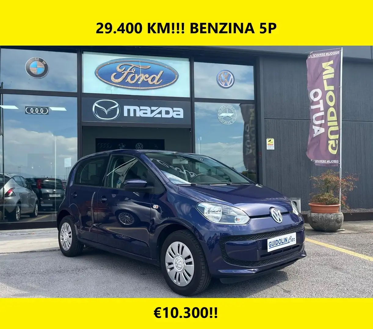 Volkswagen up! 5p 1.0 Move up! 75cv E6 Blu/Azzurro - 1