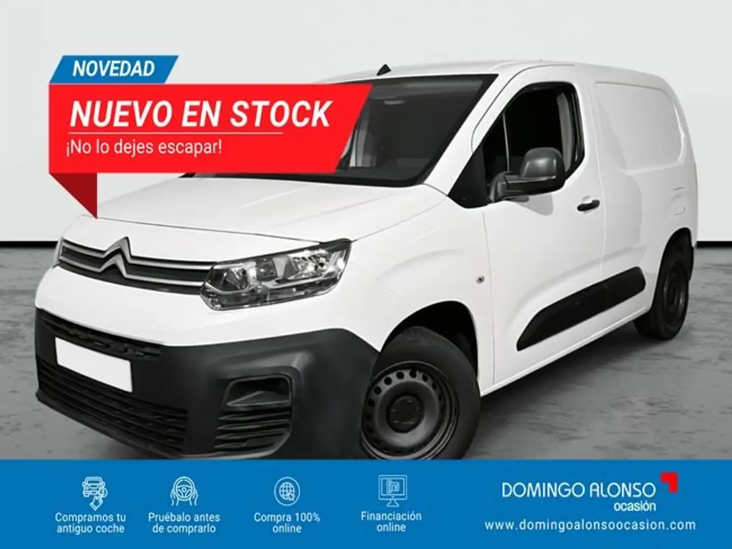 Citroen Berlingo VAN Talla M BlueHDi 75 S&S Control Blanco - 1