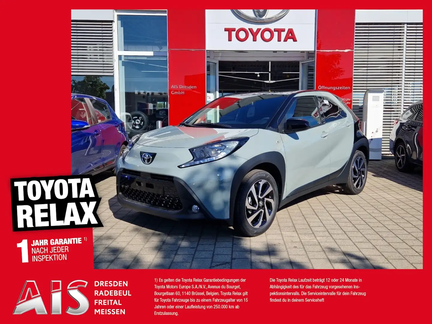 Toyota Aygo X 1,0l VVT-i Teamplayer Noir - 1