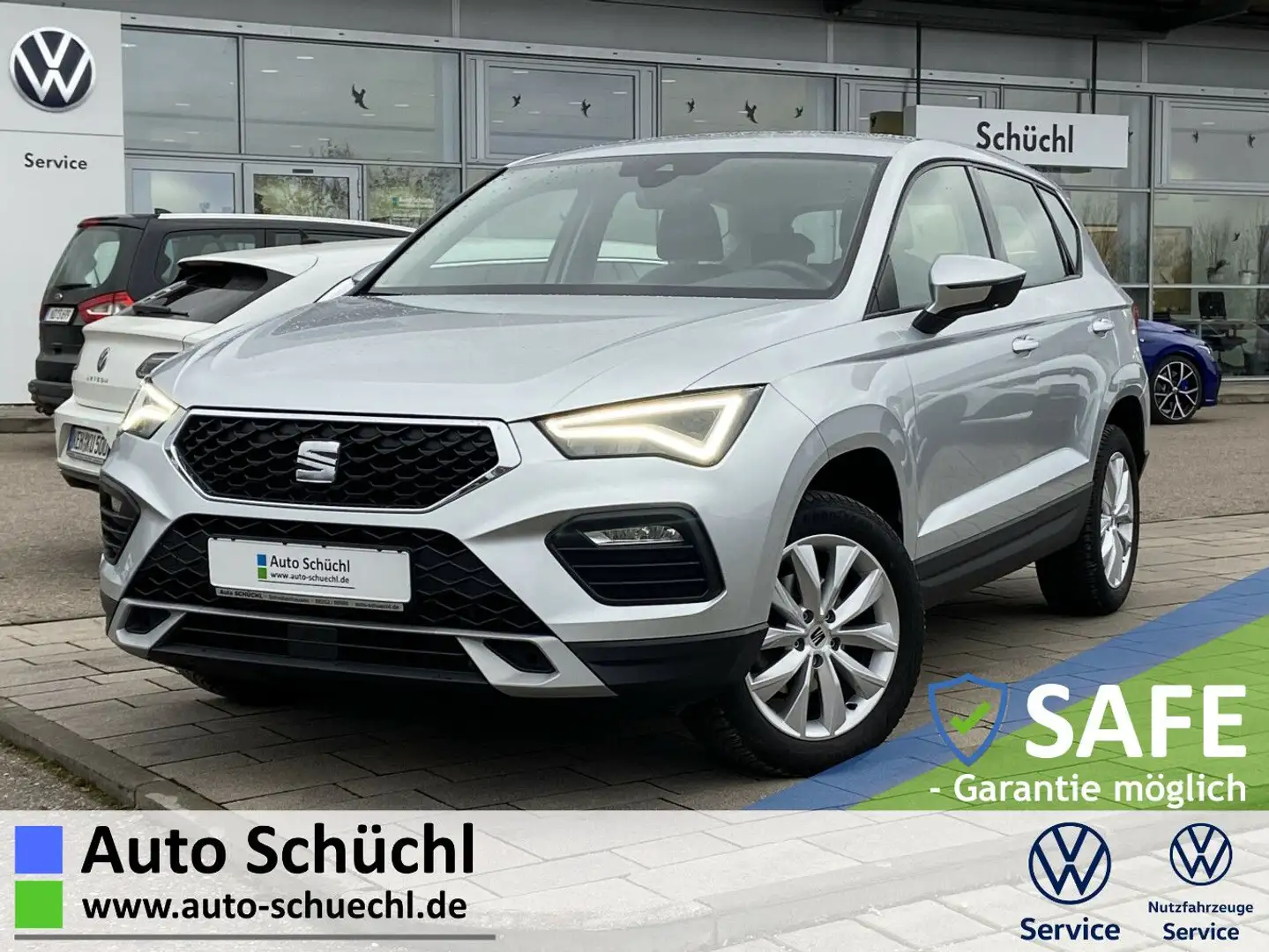 SEAT Ateca 1.5 TSI Style NAVI-PRO+LED+AHK+FULL-LINK+S Silber - 1