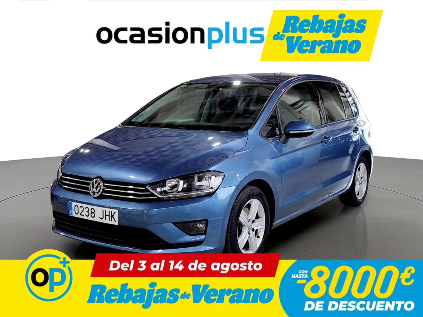 Volkswagen Golf Sportsvan 1.4 TSI BMT Advance DSG 92kW Azul - 1