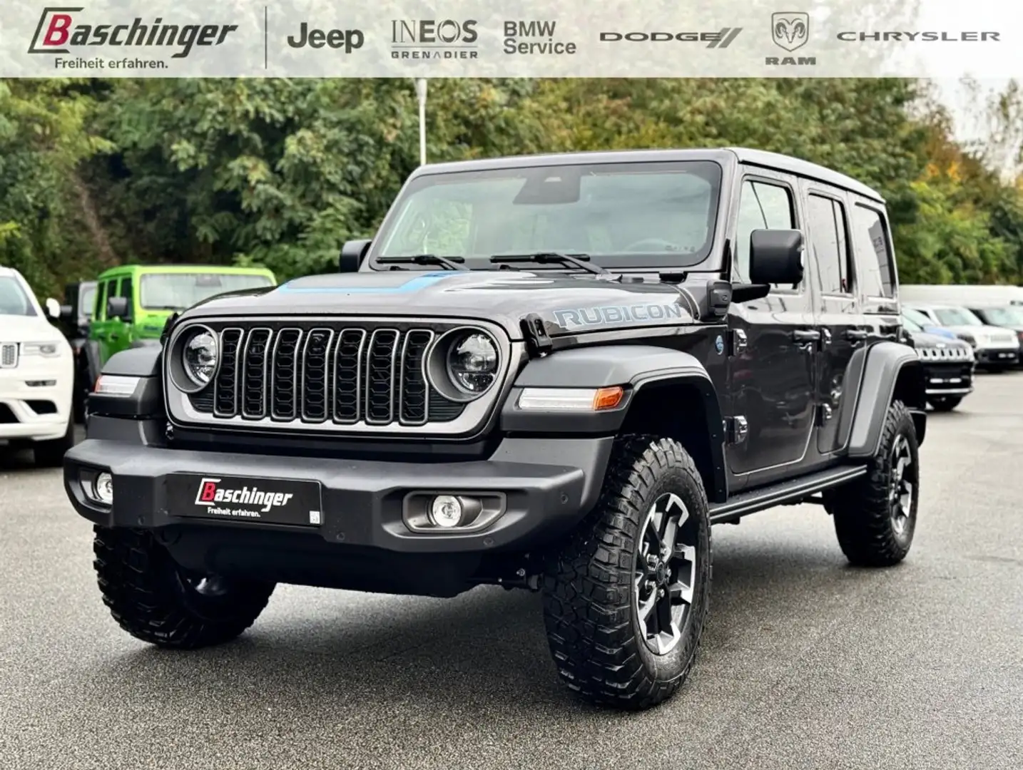 Jeep Wrangler Rubicon PHEV 380 PS 4xe Grau - 1