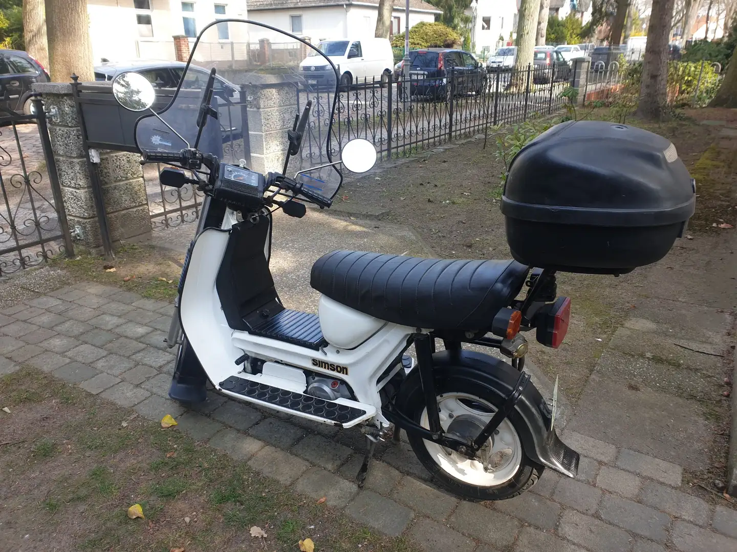 Simson SR 50 Bílá - 2