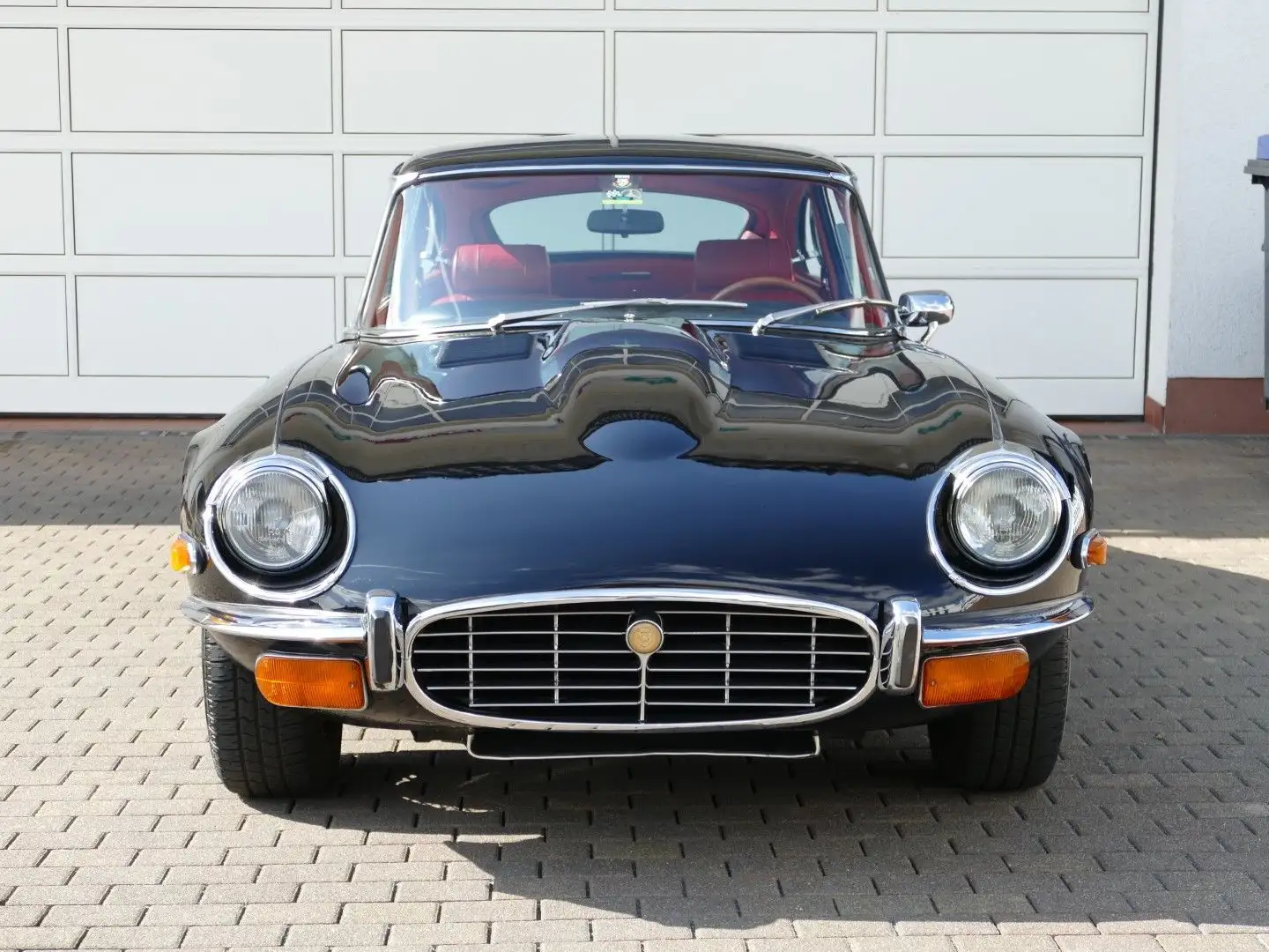 Jaguar E-Type V12 Series III Automatik LHD * guter Zust Černá - 2