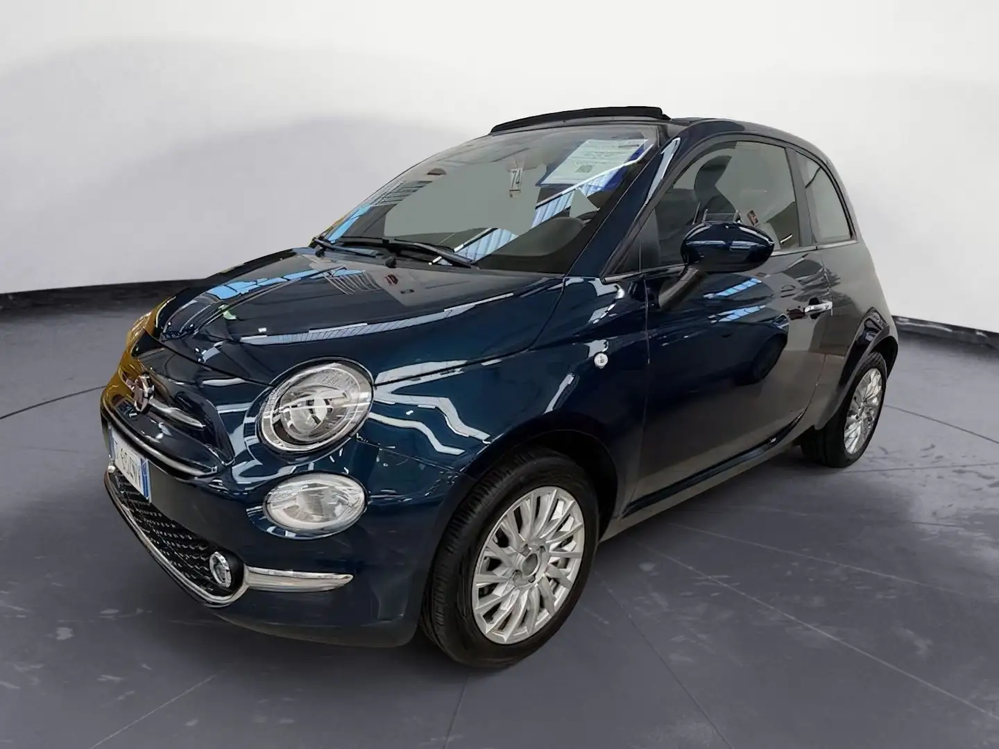 Fiat 500C III 2015 1.0 hybrid Dolcevita 70cv Blu/Azzurro - 1