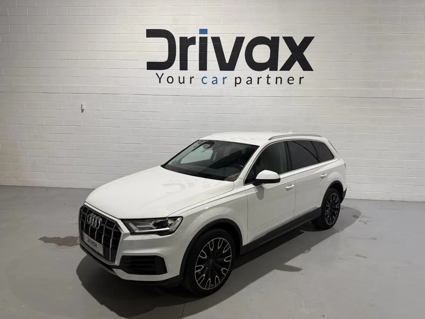 Audi Q7 50 TDI quattro tiptronic Blanc - 2