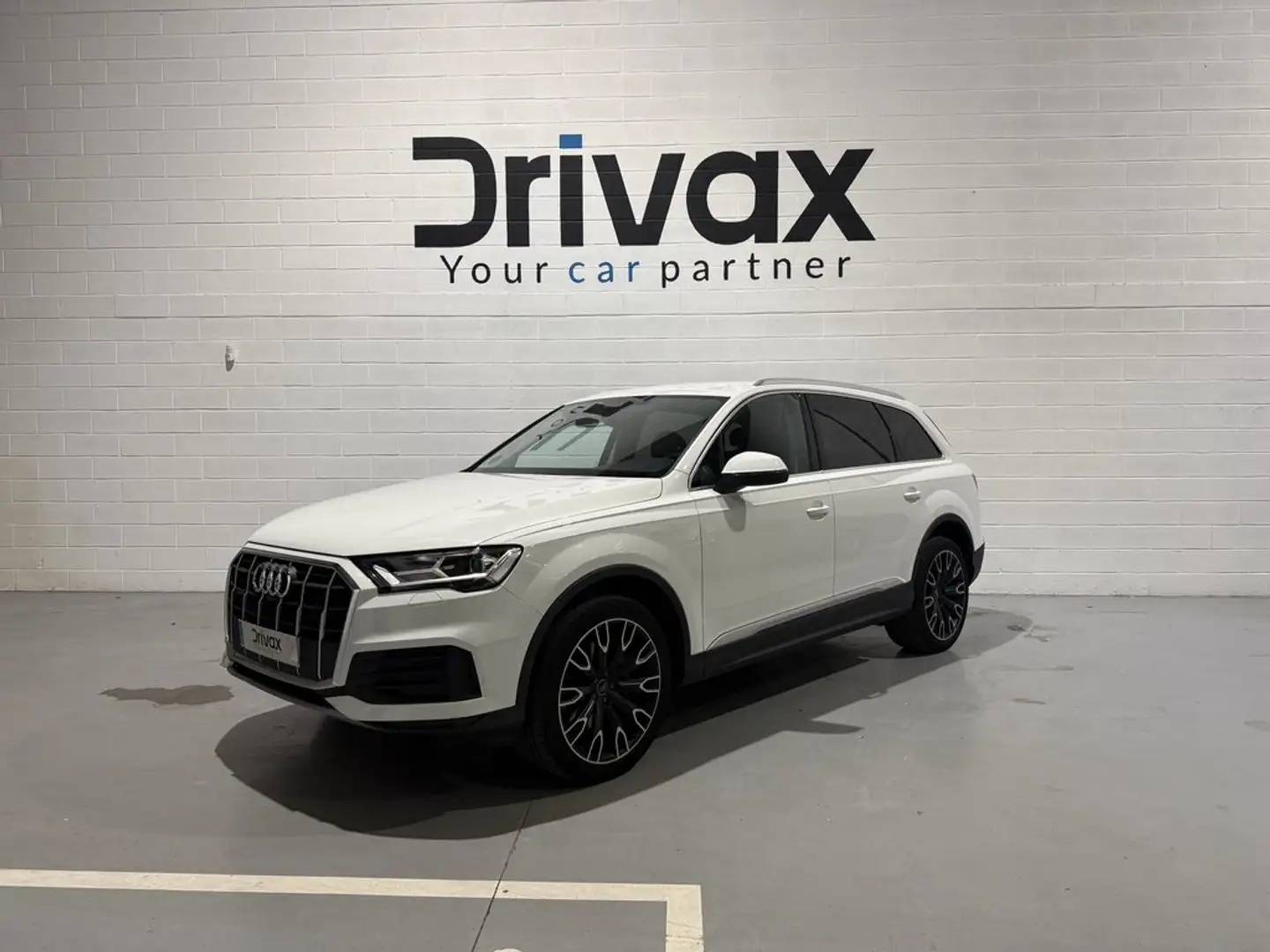 Audi Q7 50 TDI quattro tiptronic Blanc - 1