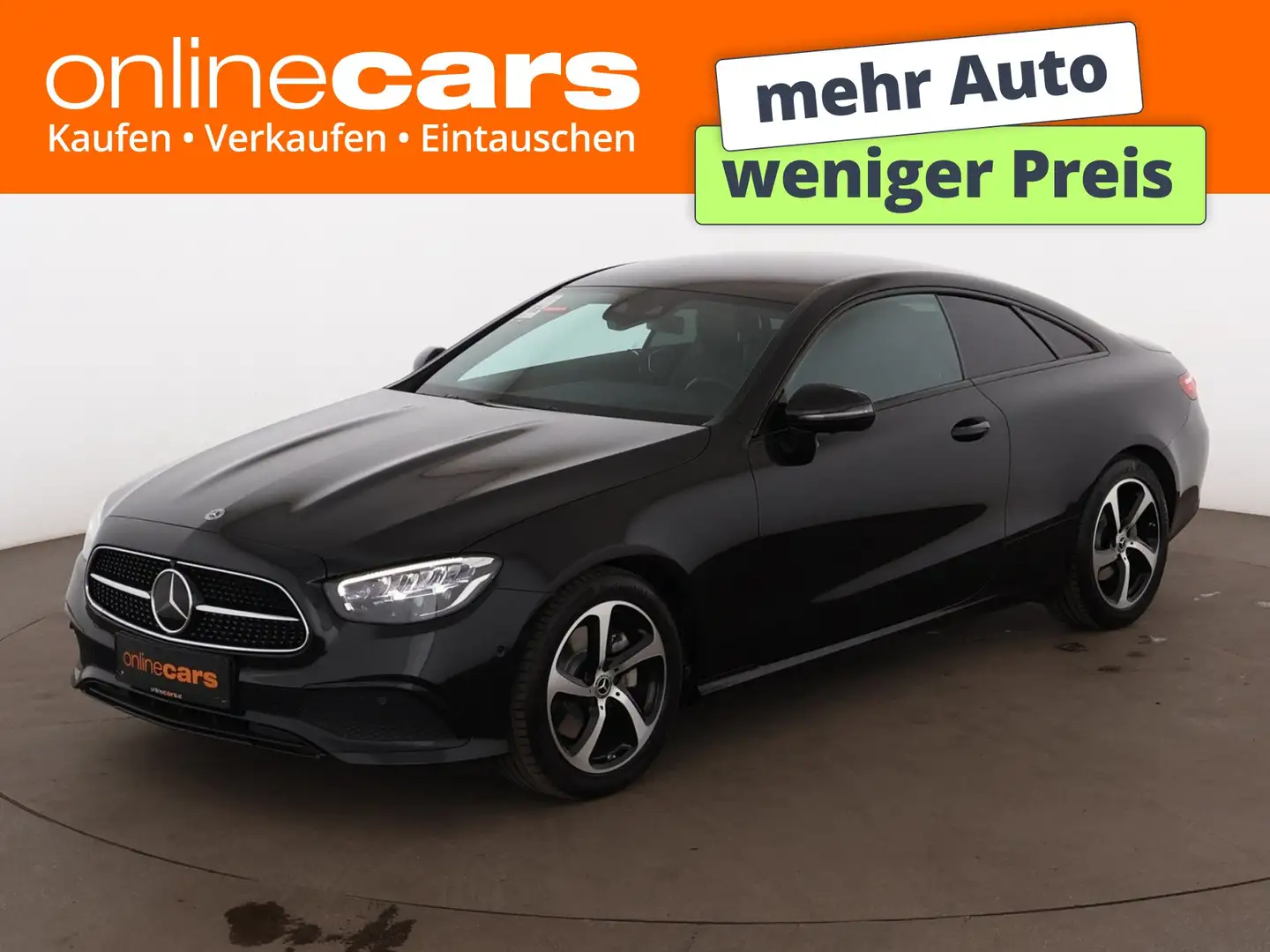 Mercedes-Benz E 220 d Avantgarde Aut LED 360-CAM AHK HEAD-UP Schwarz - 1
