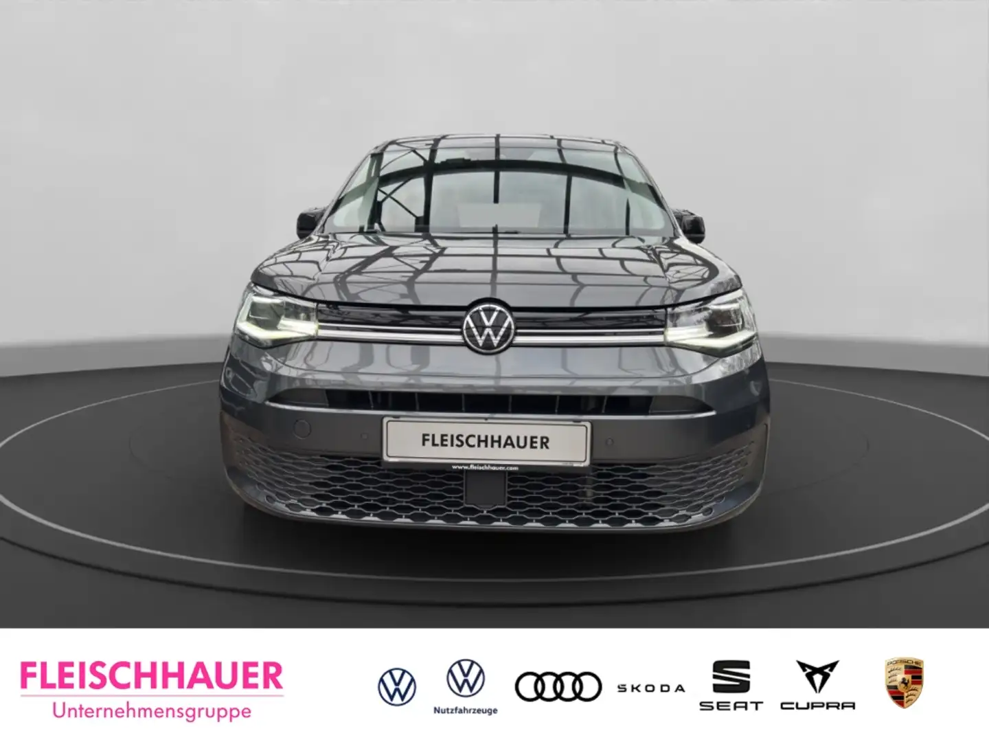 Volkswagen Caddy 2.0 TDI  Life  AHK Navi LED ACC Apple CarPlay Grau - 2