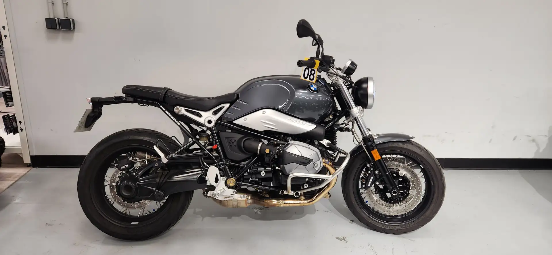 BMW R nineT Gris - 2