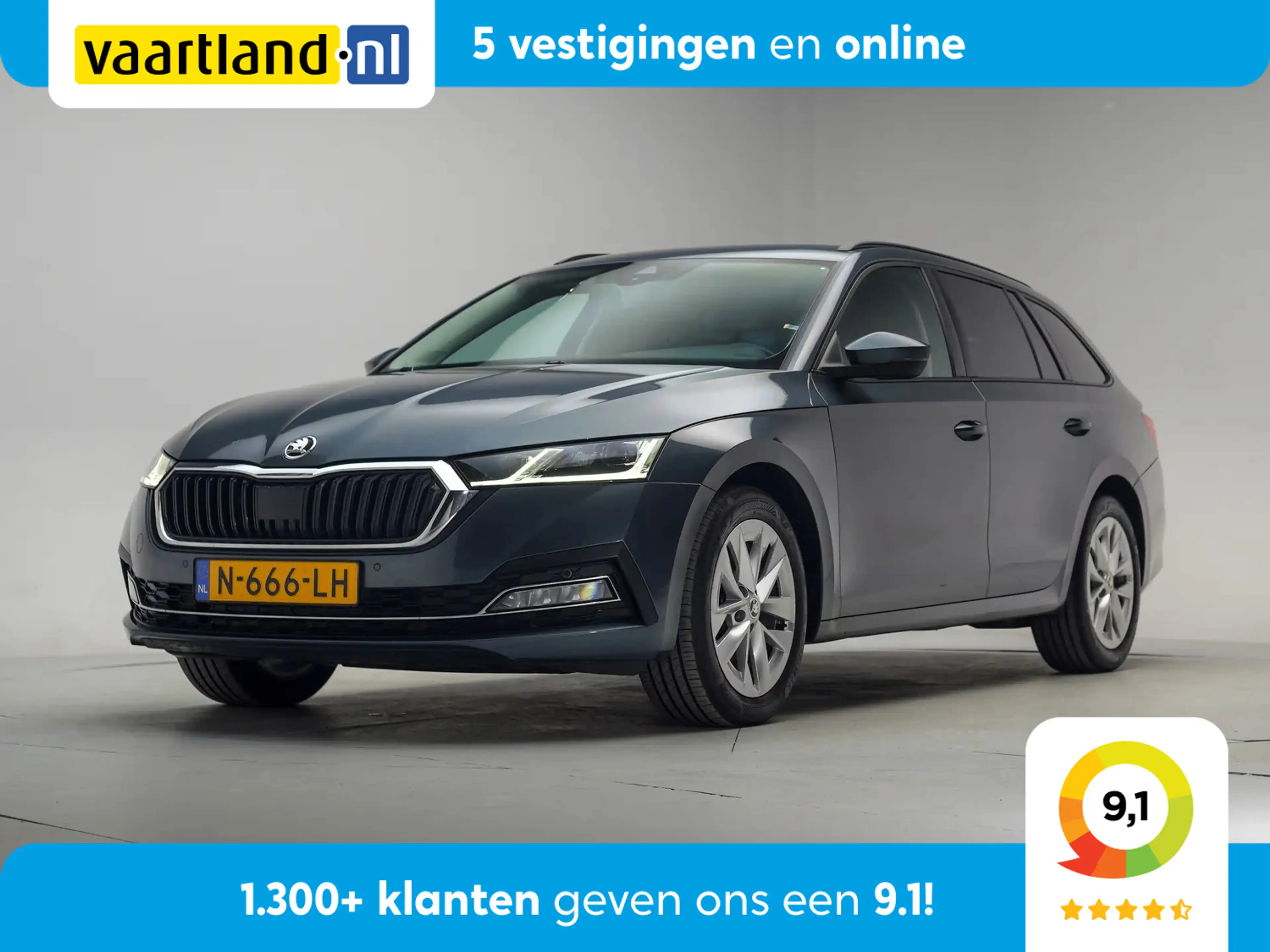 Skoda Octavia COMBI 1.5 e-TSI 150pk Business Edition Aut. [ Trek