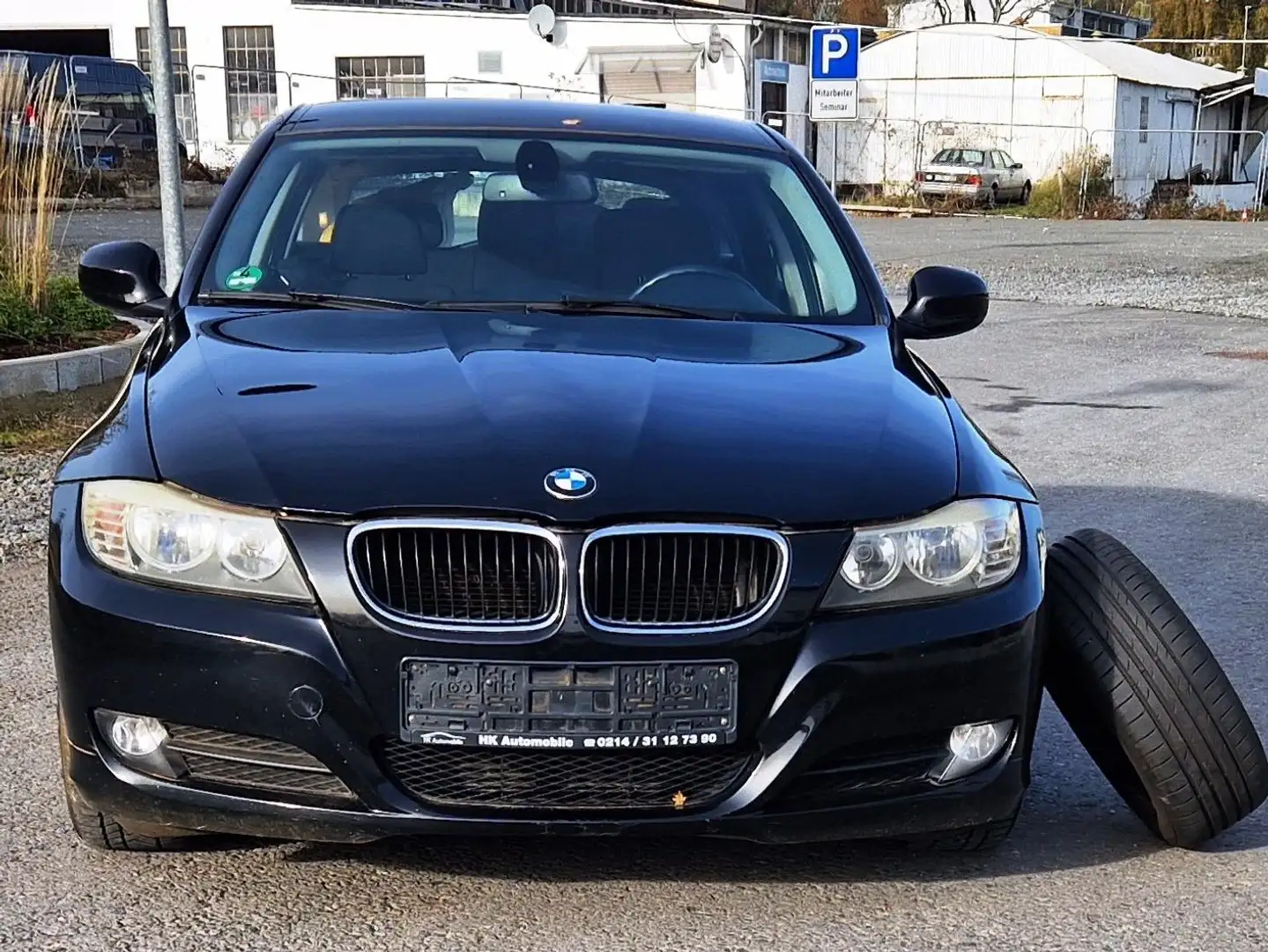 BMW 318 318d/Automatik/Navi/Verkauf Gewerbe oder Export/ Noir - 2