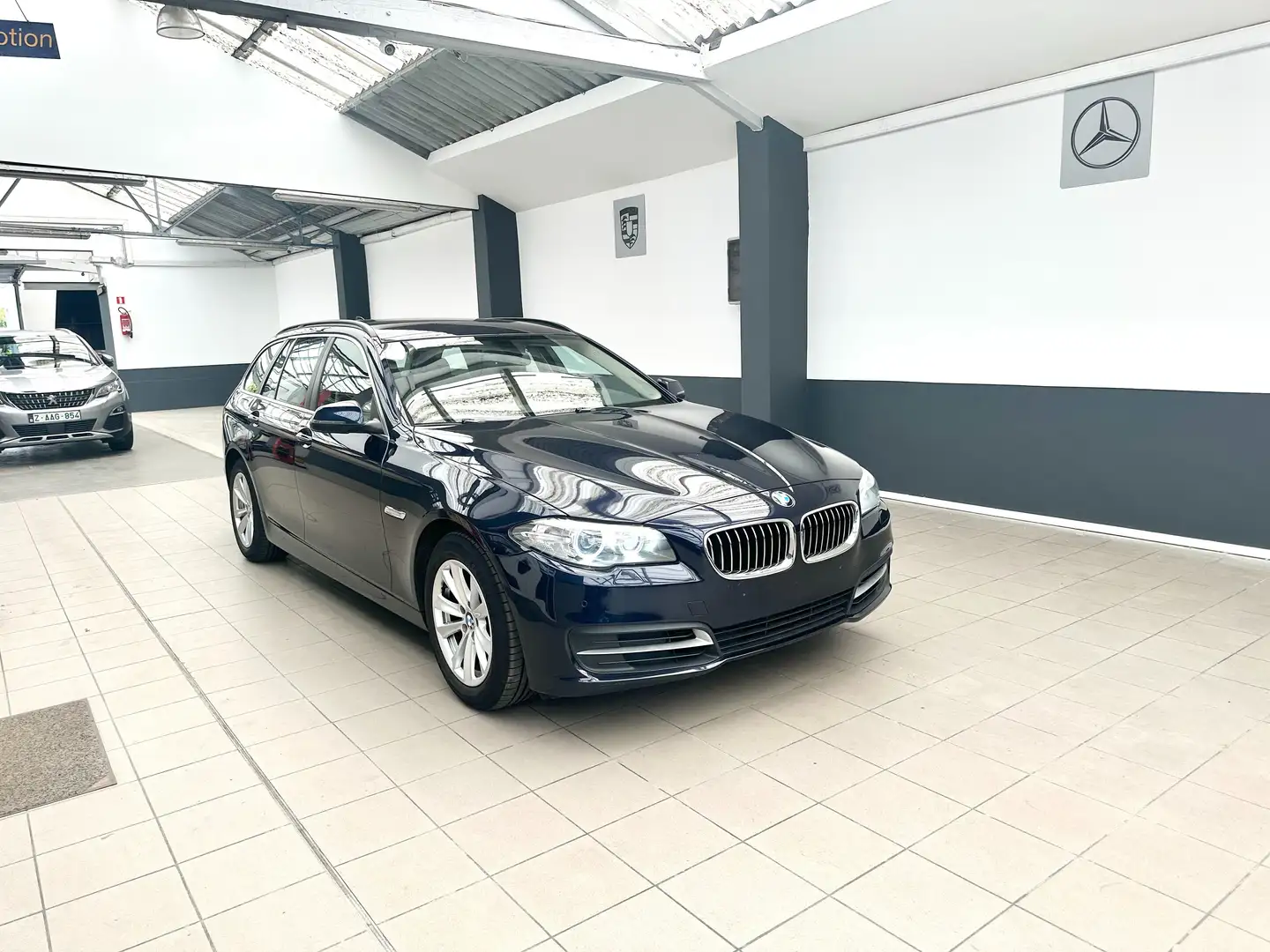 BMW 518 dA Touring "81.000Km" Carnet BMW Euro 6b Face Lift Azul - 2