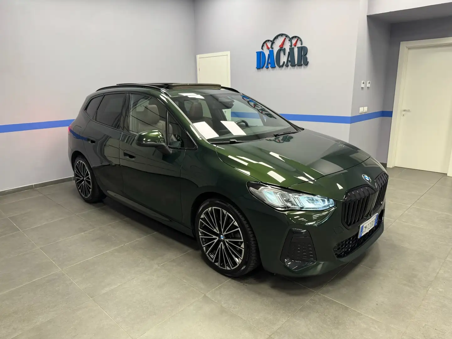 BMW 220 220i Active Tourer Msport Auto TETTO-PELLE-CAMERA Verde - 1