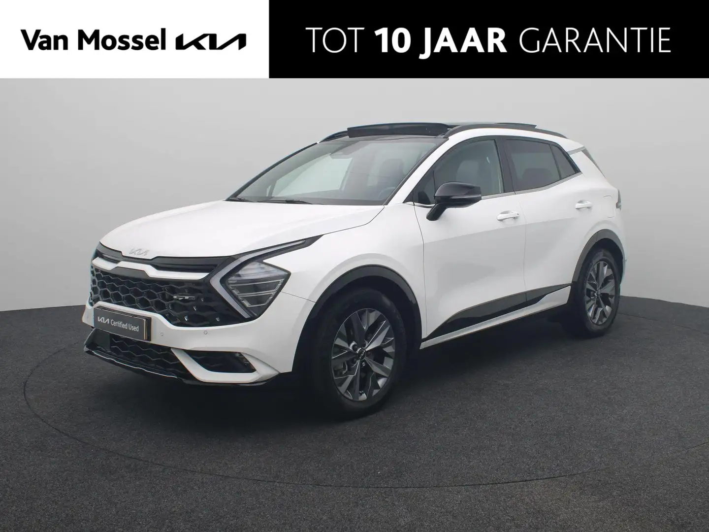 Kia Sportage 1.6 T-GDi Hybrid GT-Line | Pano Dak | Stoel & Stuu Wit - 1