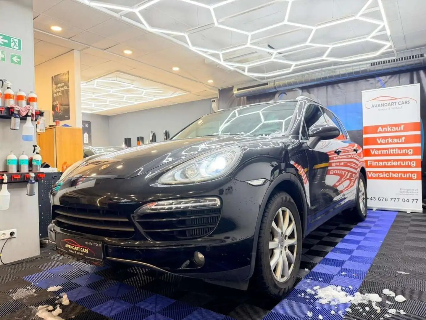 Porsche Cayenne Diesel Schwarz - 1