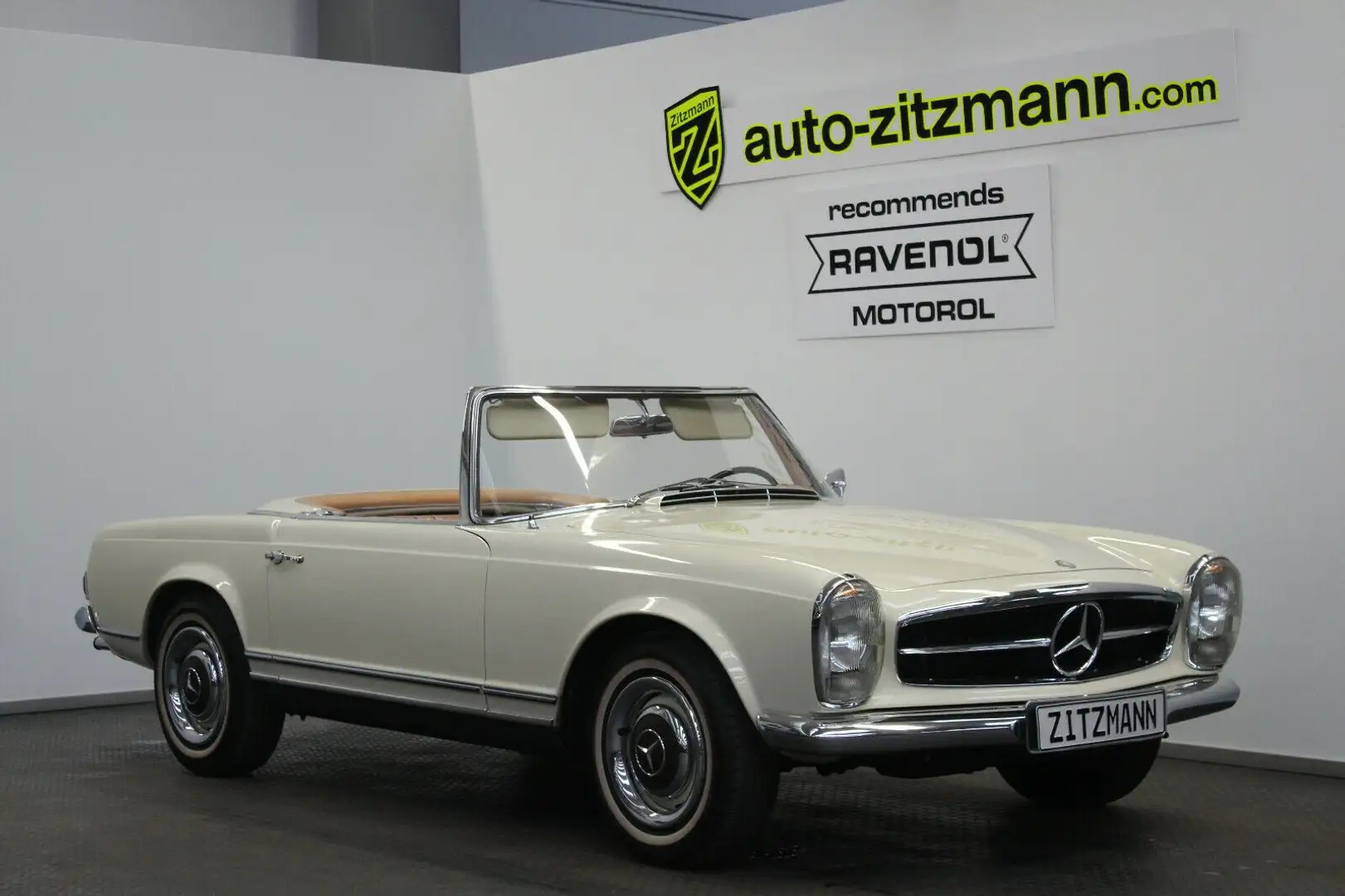 Mercedes-Benz 250 SL PAGODE/HARDTOP/MATCHING/ORIGINAL/SCHECKHE Weiß - 1