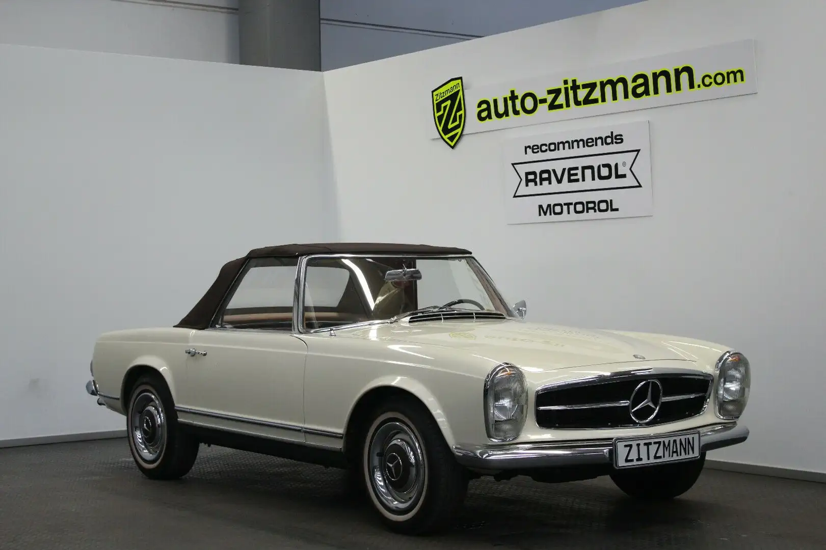 Mercedes-Benz 250 SL PAGODE/HARDTOP/MATCHING/ORIGINAL/SCHECKHE Weiß - 1