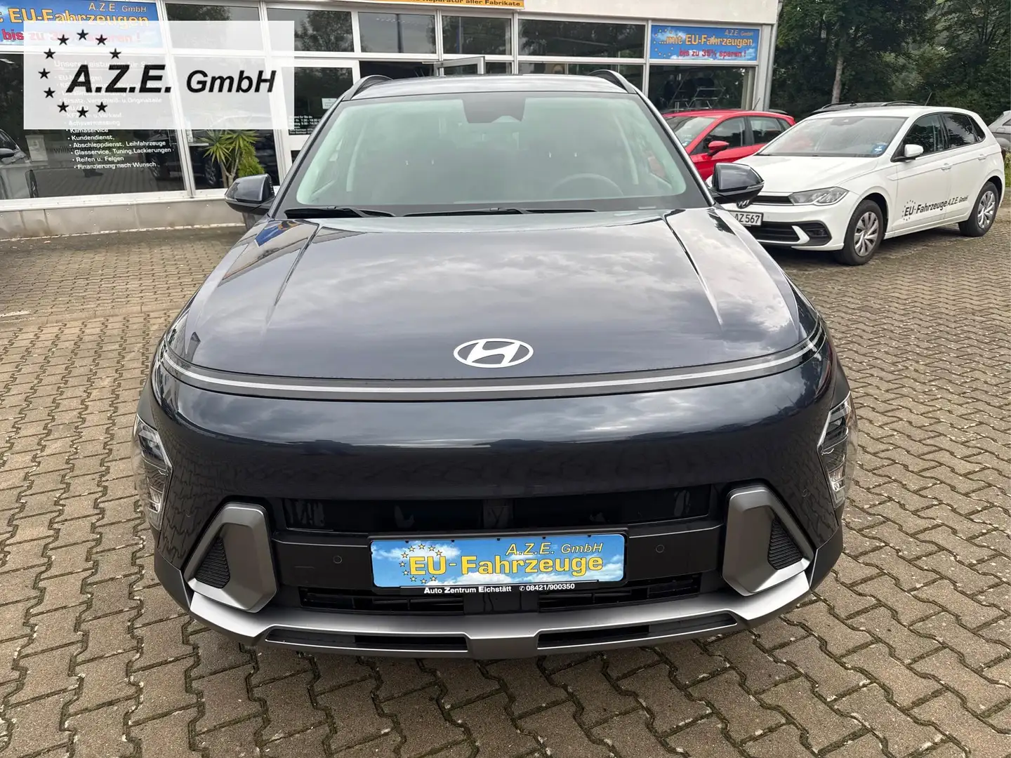 Hyundai KONA 1.6 T-GDI DCT SMART *NAVI*LED*TWA*AHK*MFL*ACC*S... Blau - 2