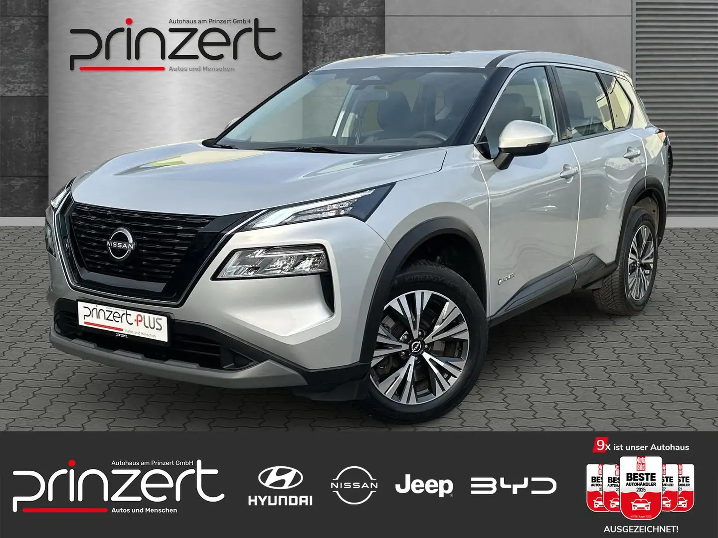 Nissan X-Trail 1.5 VC-T e-Power "Visia" LED*Tempomat Silber - 1