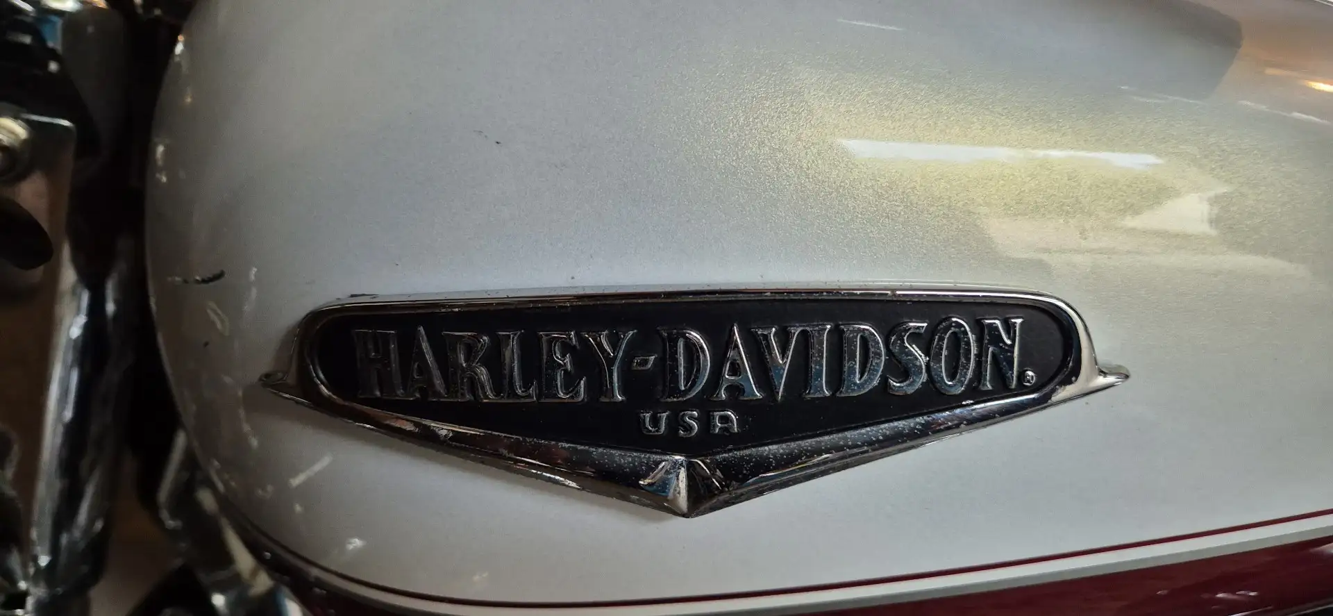 Harley-Davidson Road King Biały - 1